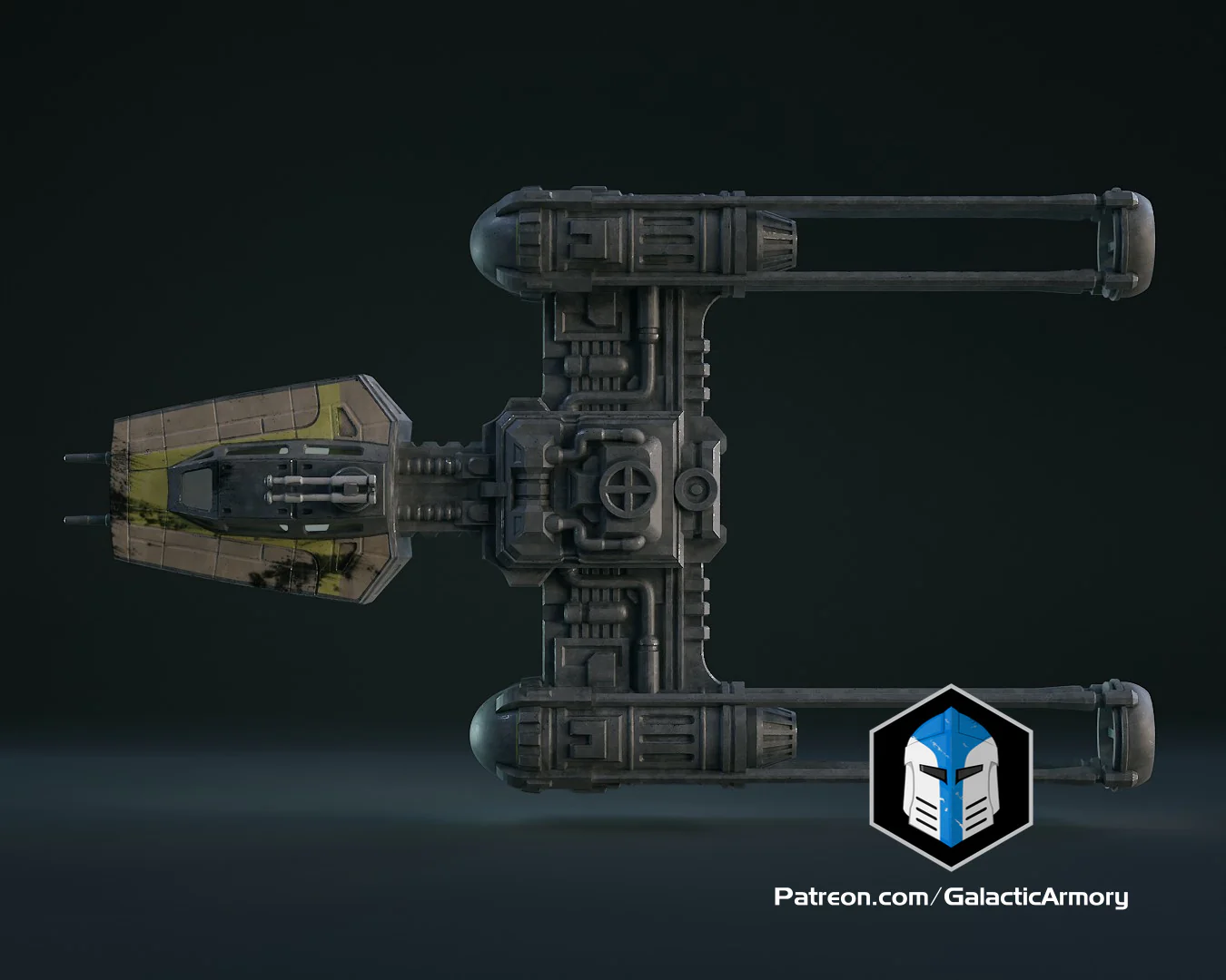 1:48 Scale and Tea Light Y-Wing - 3D Print Files - Image 9