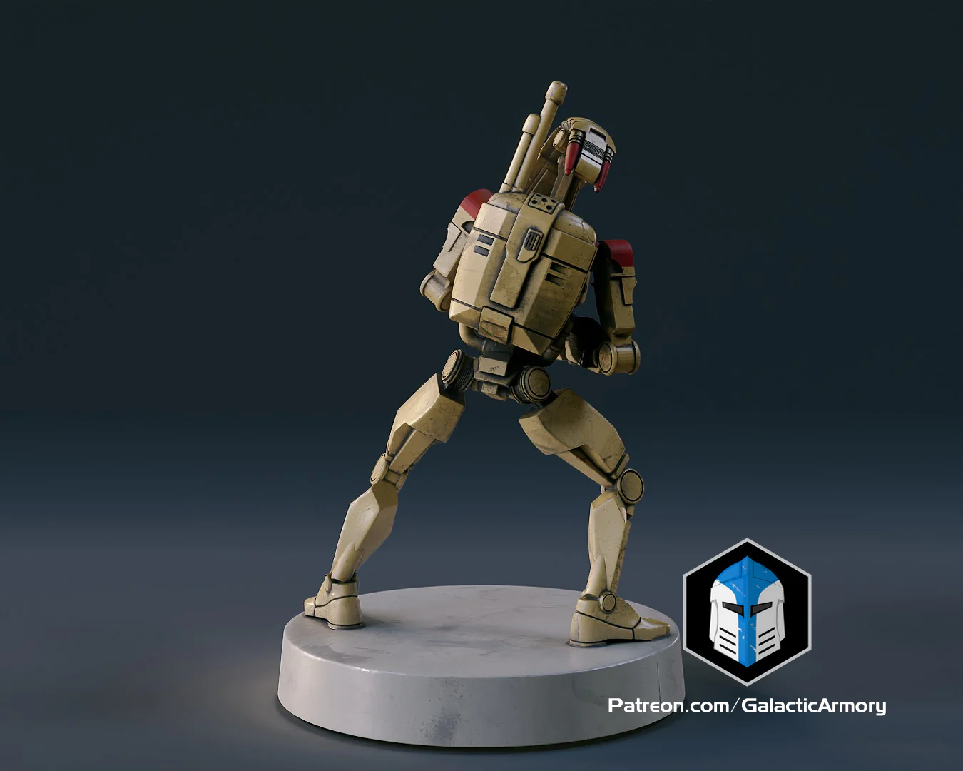 1:48 Scale Battle Droid Army - Heavy Class - 3D Print Files - Image 9