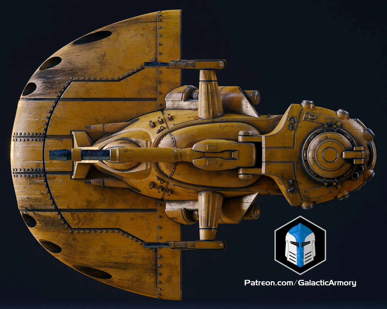 1:48 Scale Floating AAT Tank - 3D Print Files - Image 12