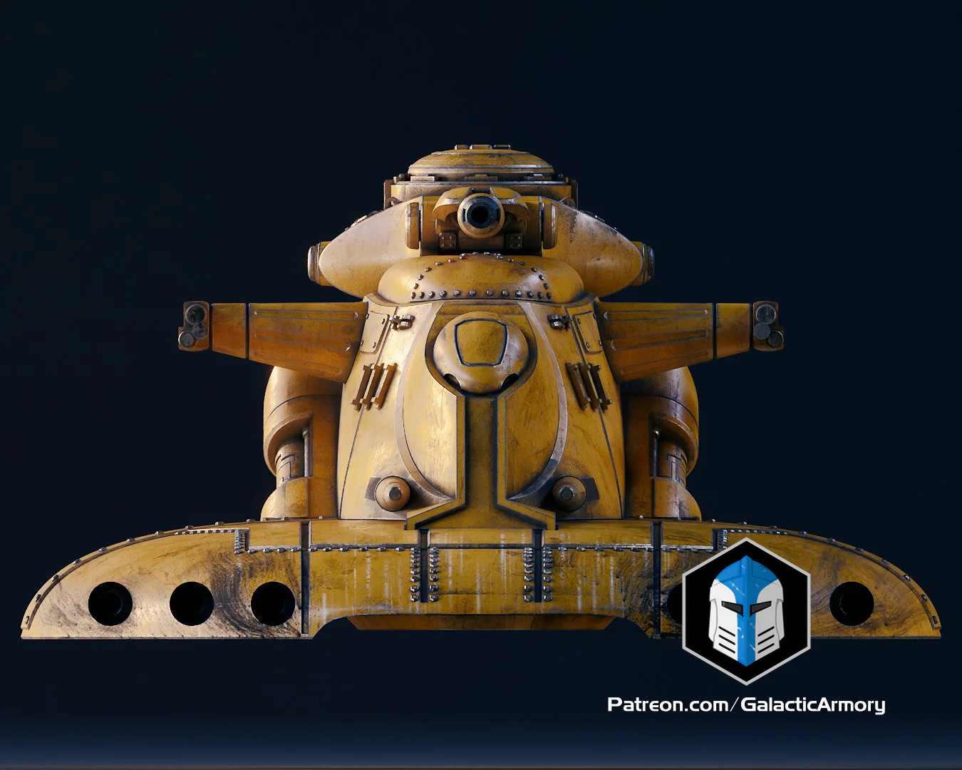 1:48 Scale Floating AAT Tank - 3D Print Files - Image 14