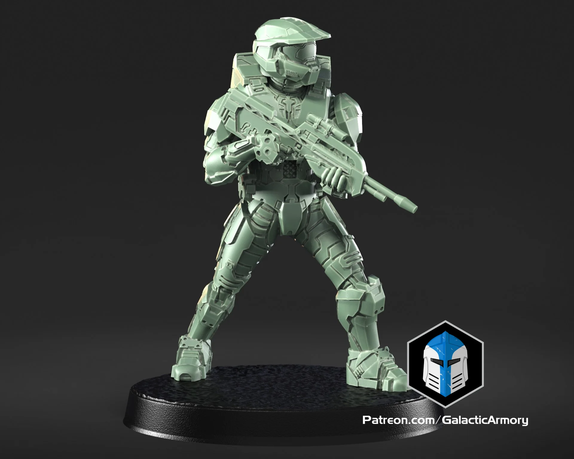 1:48 Scale Master Chief Miniatures - 3D Print Files - Image 11