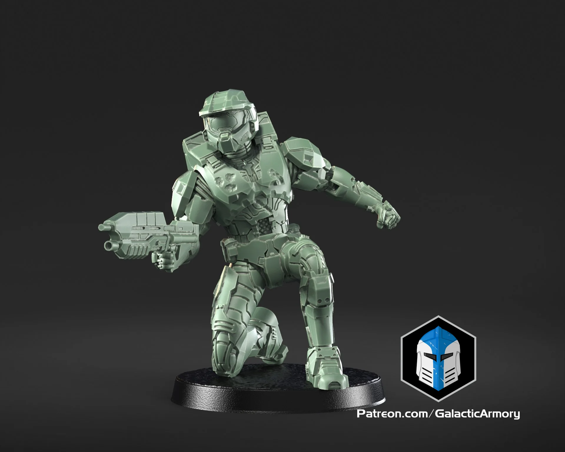 1:48 Scale Master Chief Miniatures - 3D Print Files - Image 4