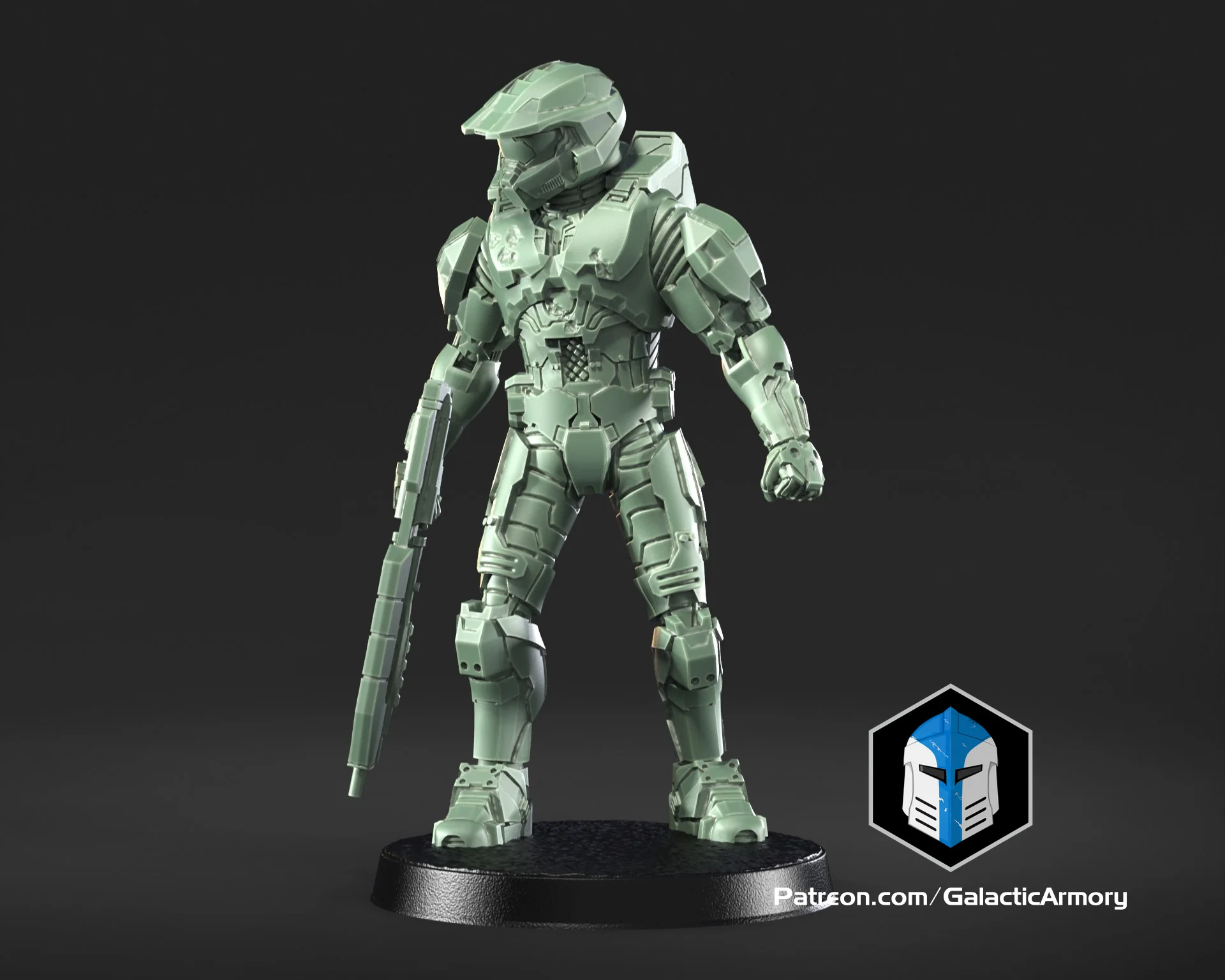 1:48 Scale Master Chief Miniatures - 3D Print Files - Image 5