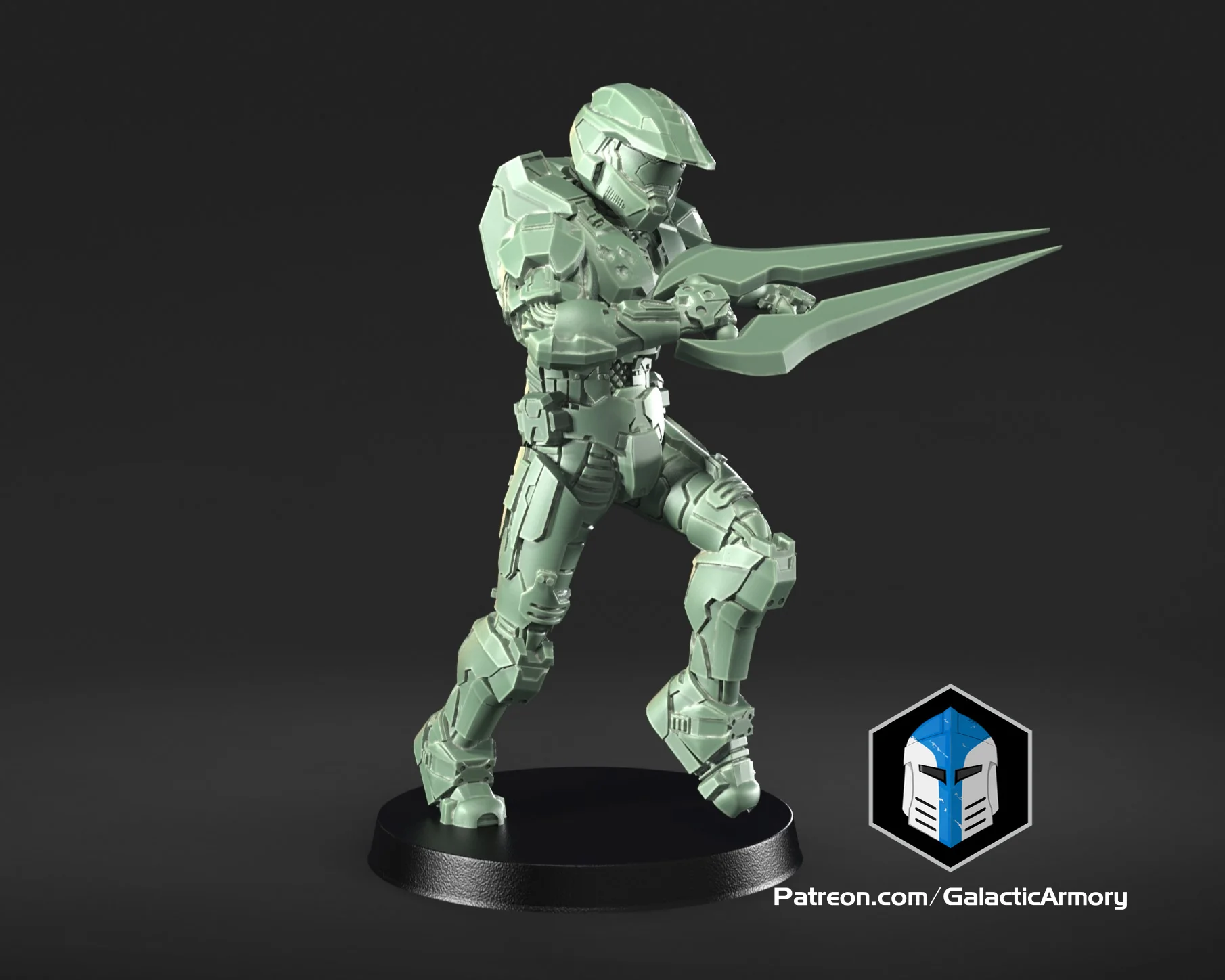 1:48 Scale Master Chief Miniatures - 3D Print Files - Image 6