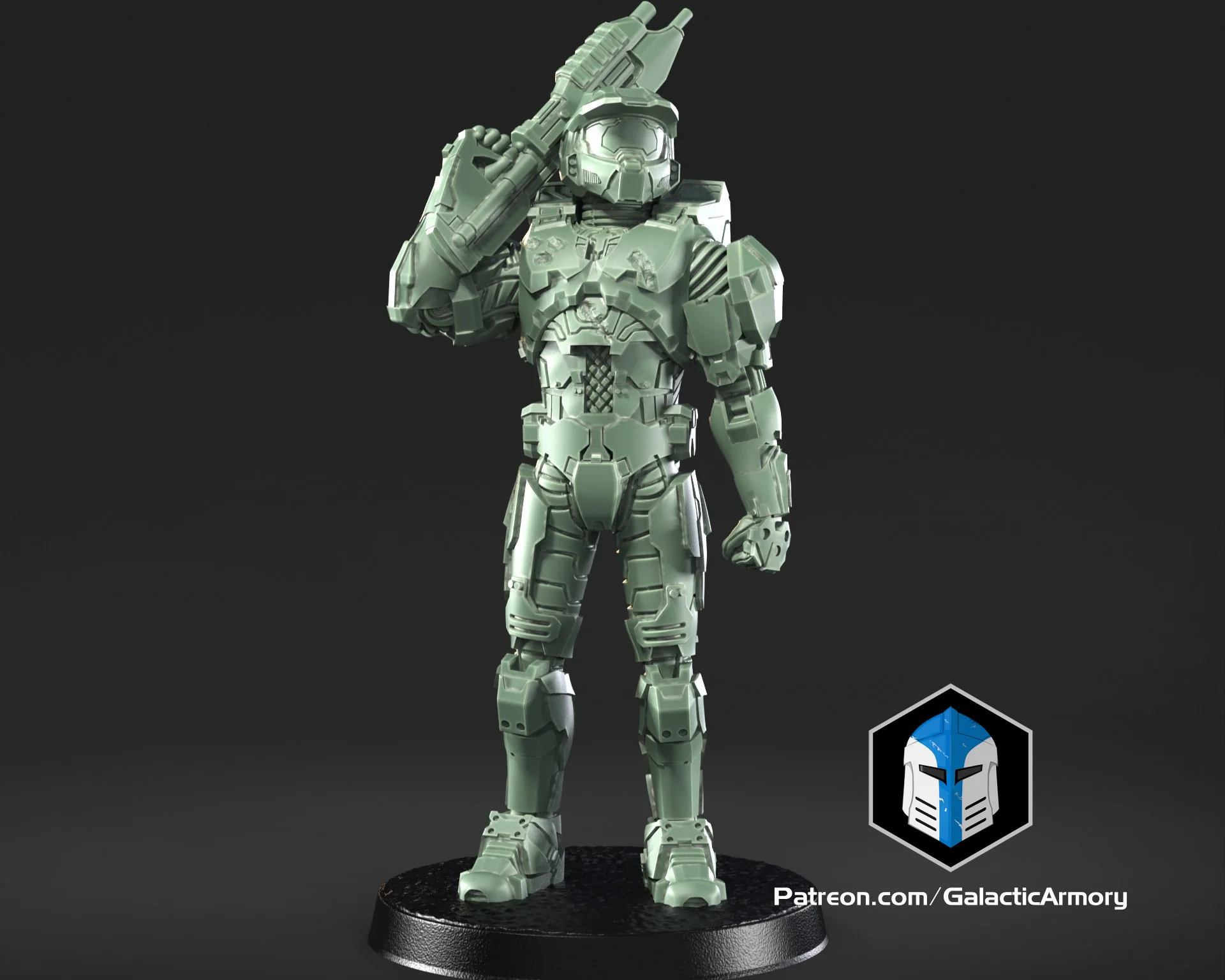 1:48 Scale Master Chief Miniatures - 3D Print Files - Image 8