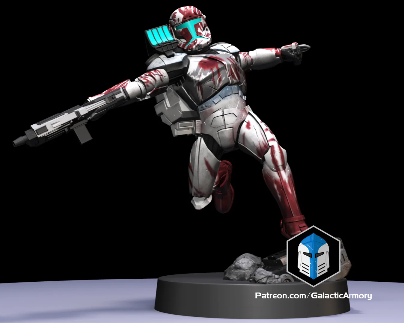 1:48 Scale Republic Commando Miniatures - 3D Print Files - Image 10