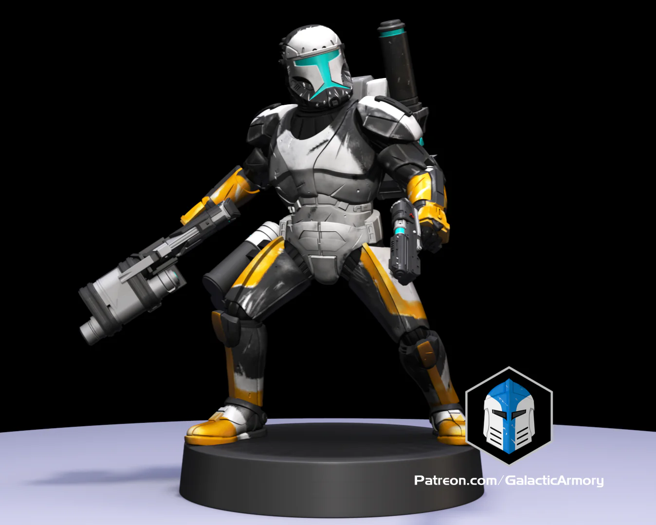 1:48 Scale Republic Commando Miniatures - 3D Print Files - Image 14