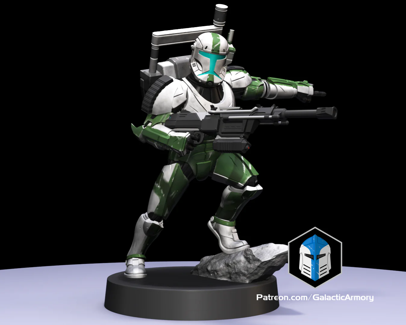 1:48 Scale Republic Commando Miniatures - 3D Print Files - Image 16