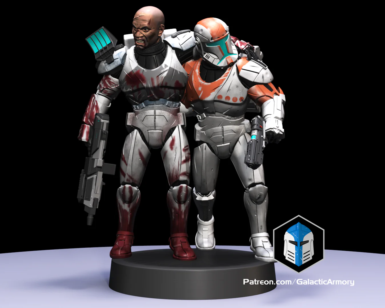 1:48 Scale Republic Commando Miniatures - 3D Print Files - Image 18
