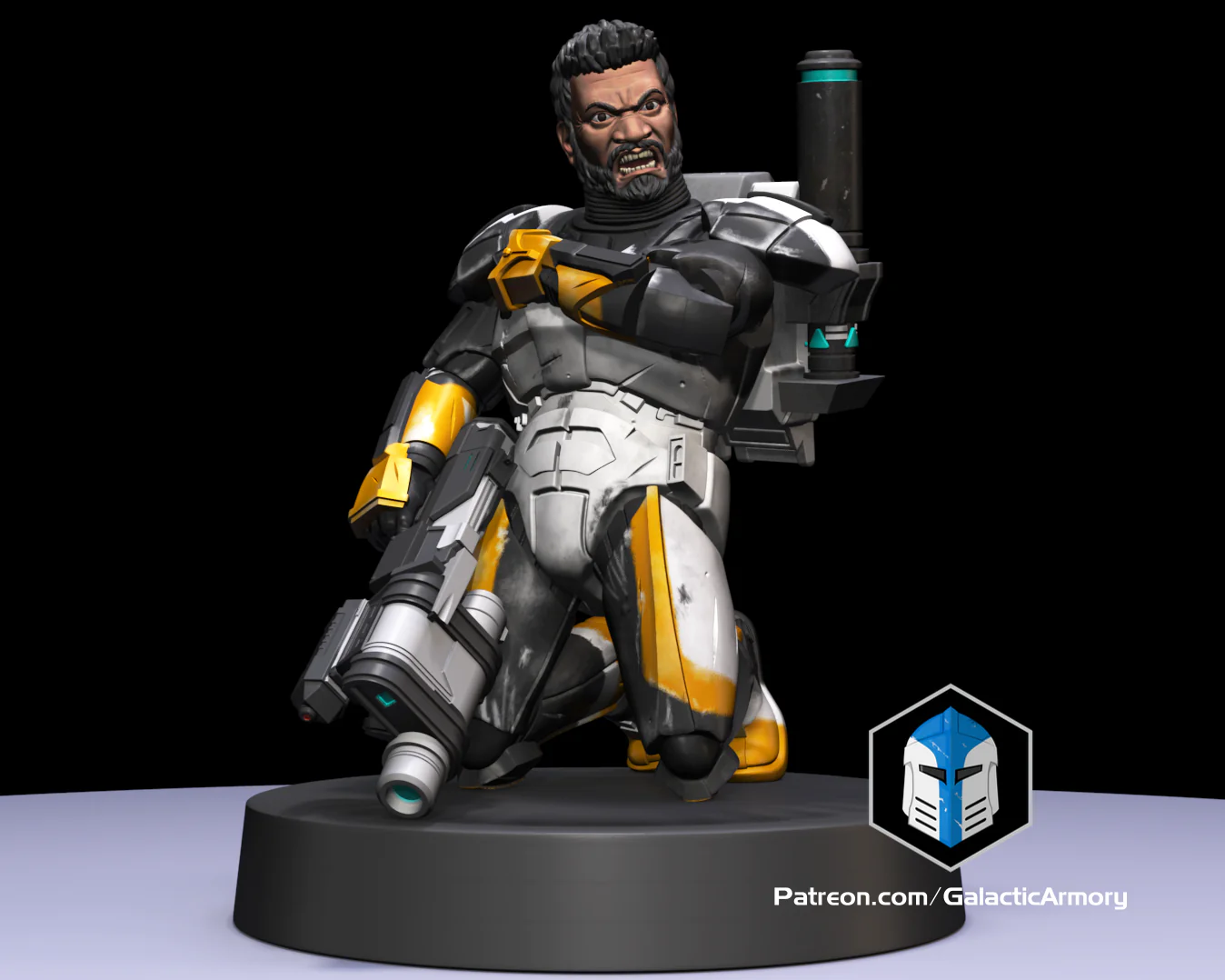 1:48 Scale Republic Commando Miniatures - 3D Print Files - Image 20