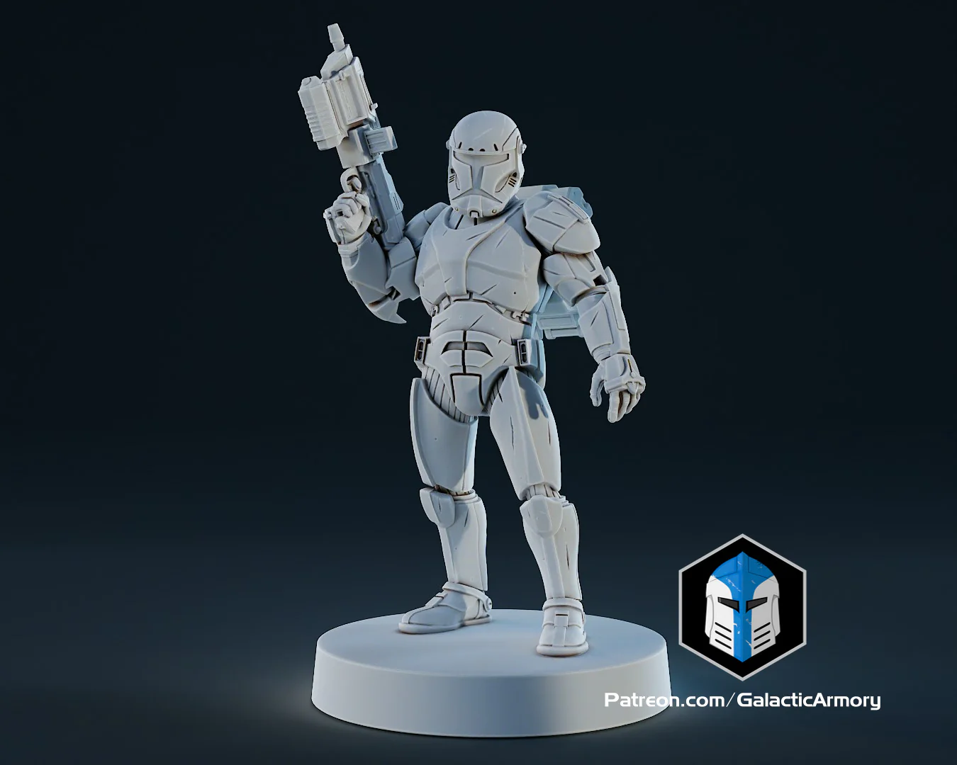 1:48 Scale Republic Commando Miniatures - 3D Print Files - Image 3