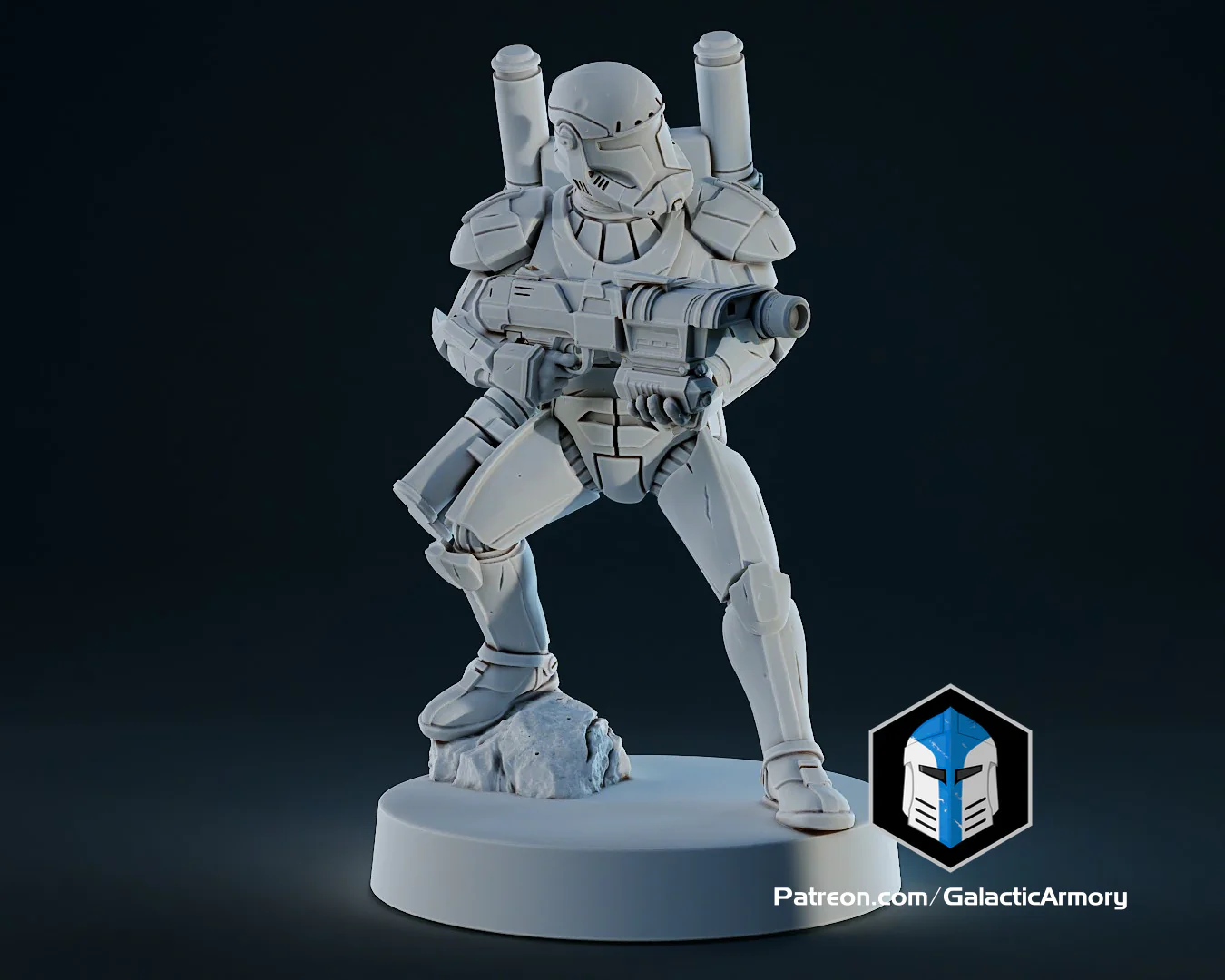 1:48 Scale Republic Commando Miniatures - 3D Print Files - Image 5