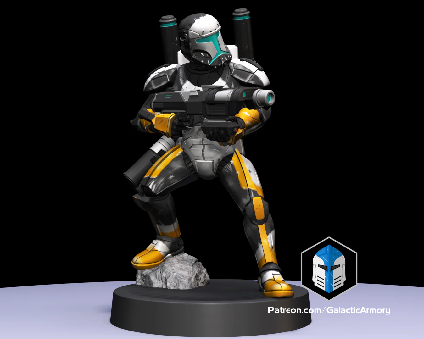 1:48 Scale Republic Commando Miniatures - 3D Print Files - Image 6