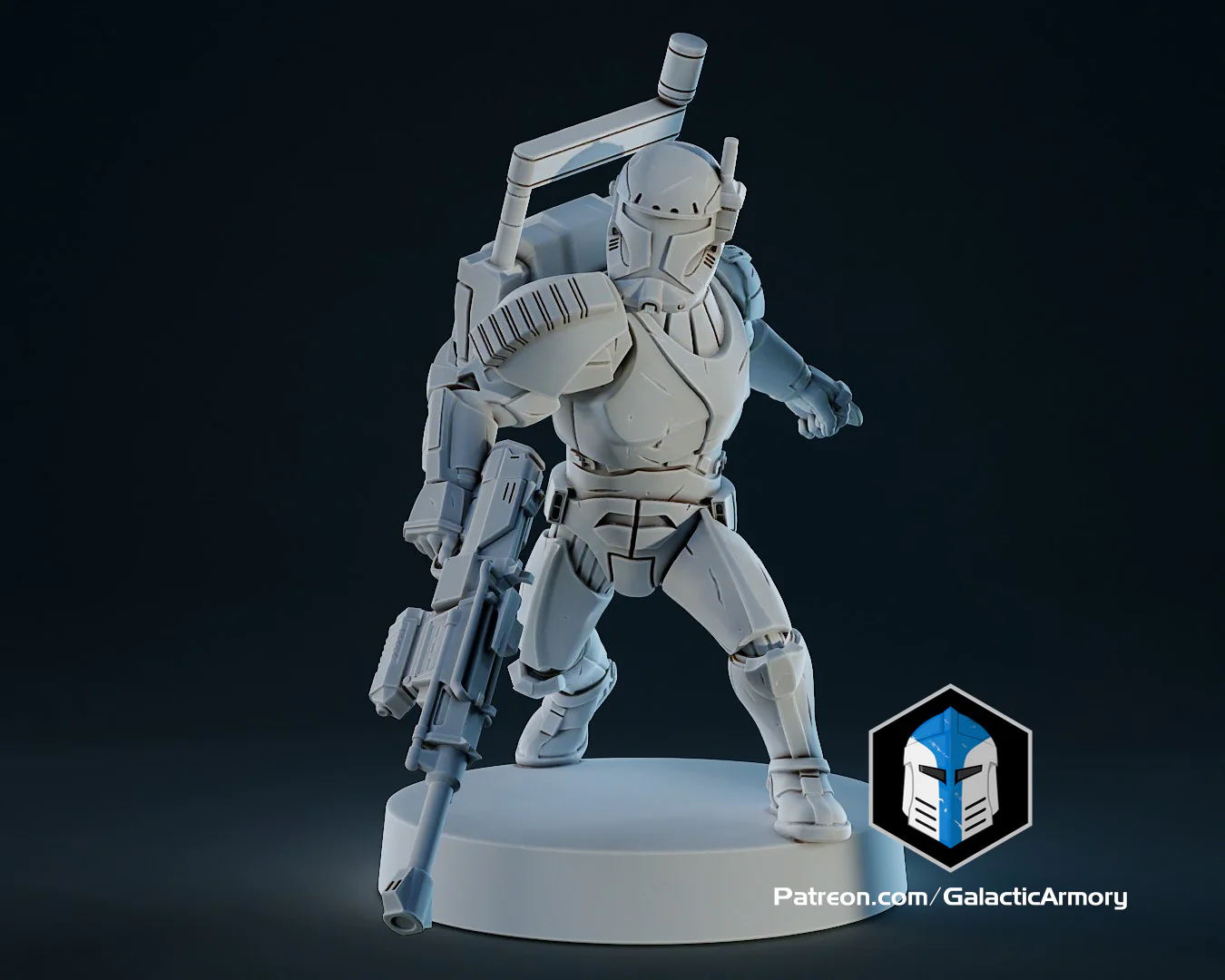 1:48 Scale Republic Commando Miniatures - 3D Print Files - Image 7