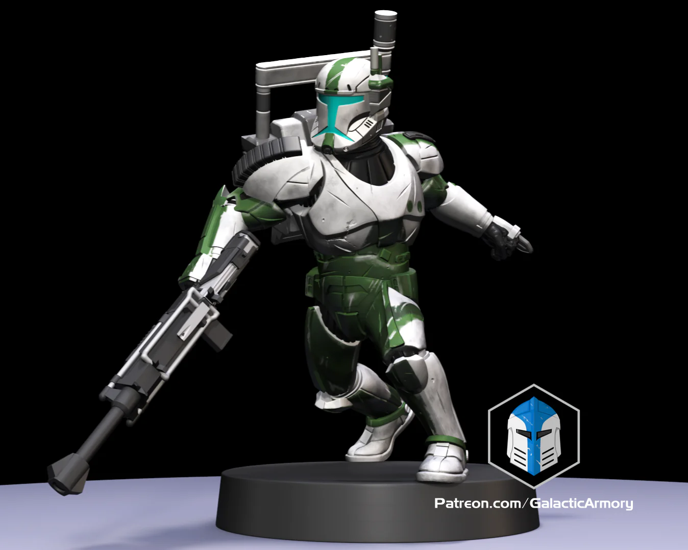 1:48 Scale Republic Commando Miniatures - 3D Print Files - Image 8
