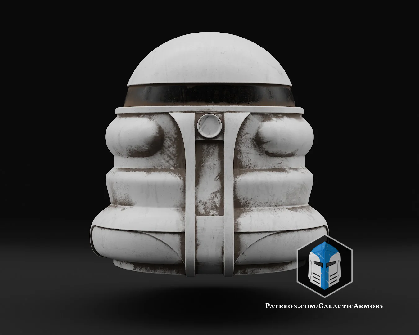 Airborne Clone Trooper Helmet - 3D Print Files - Image 8