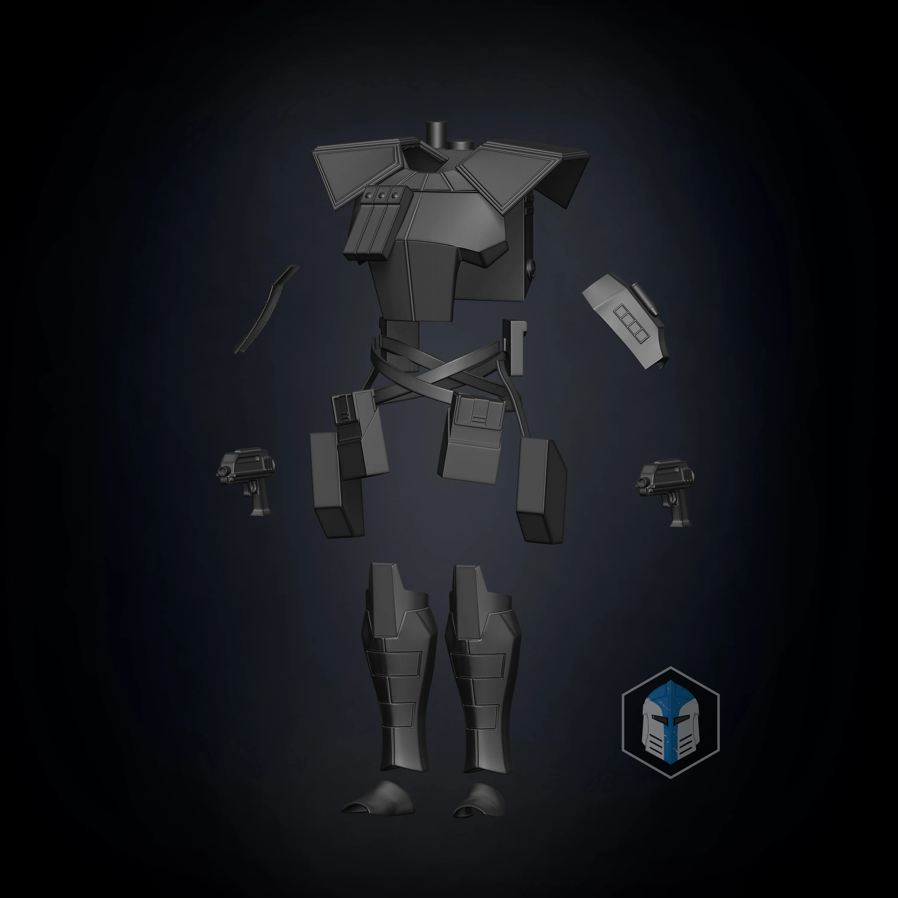 Animated ARC Trooper Armor Accessories - 3D Print Files - Image 6