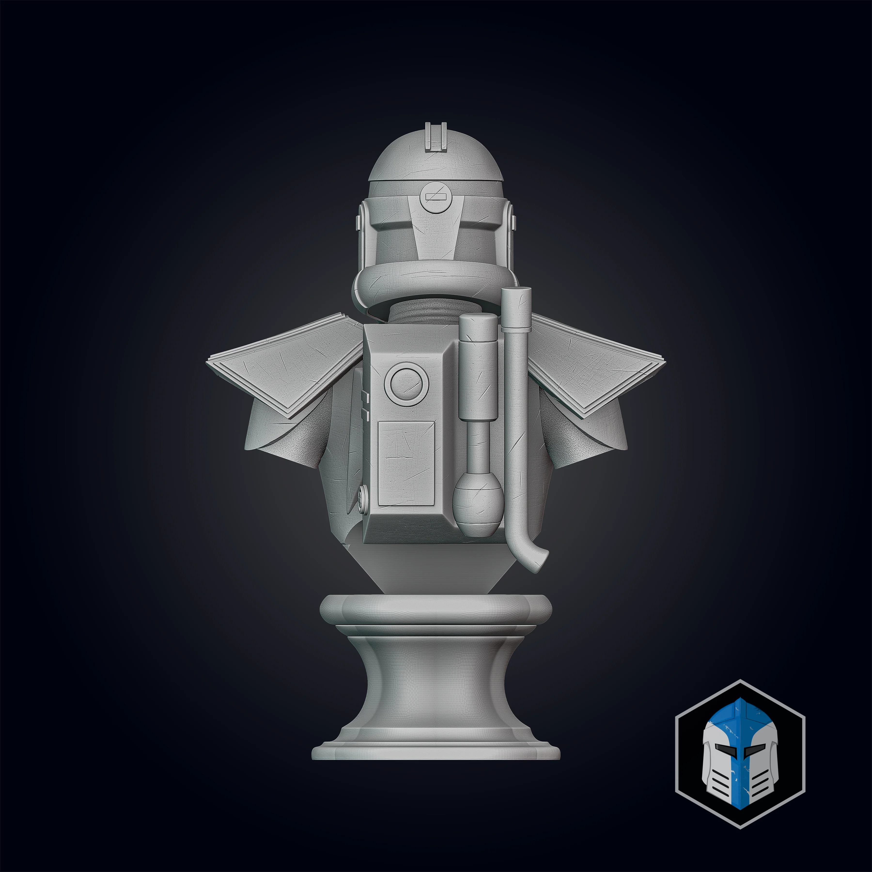 Animated ARC Trooper Bust - 3D Print Files - Image 5