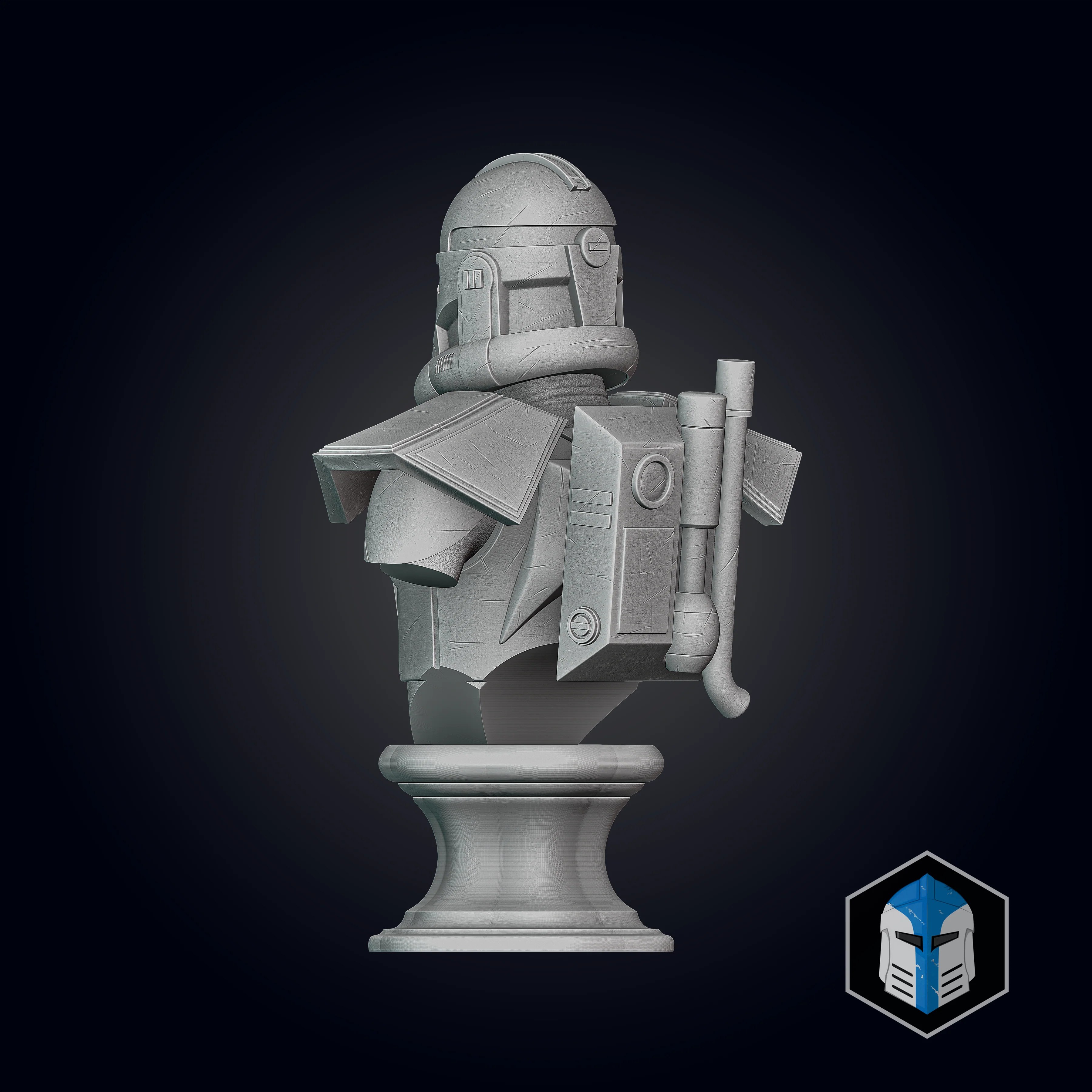 Animated ARC Trooper Bust - 3D Print Files - Image 6