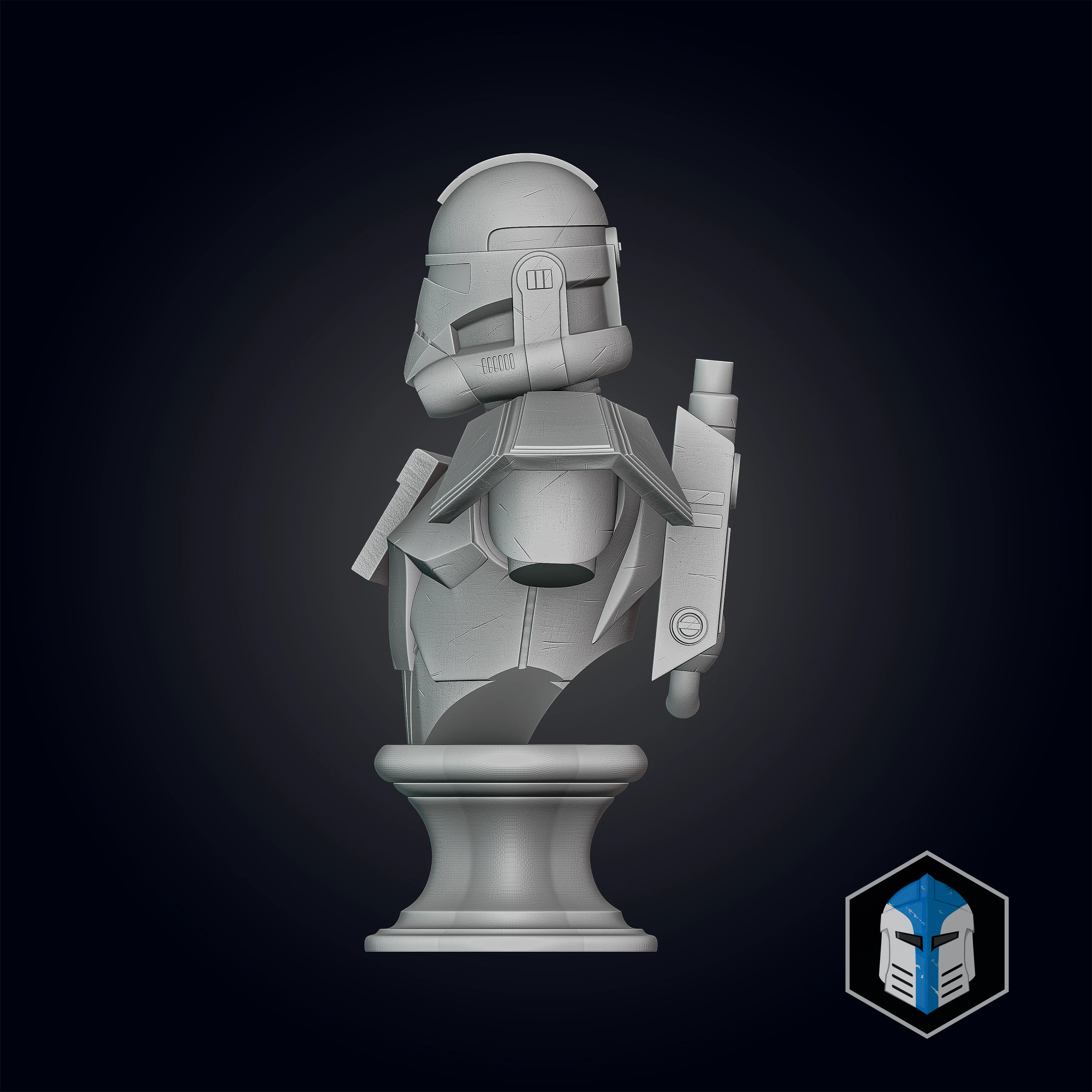 Animated ARC Trooper Bust - 3D Print Files - Image 7