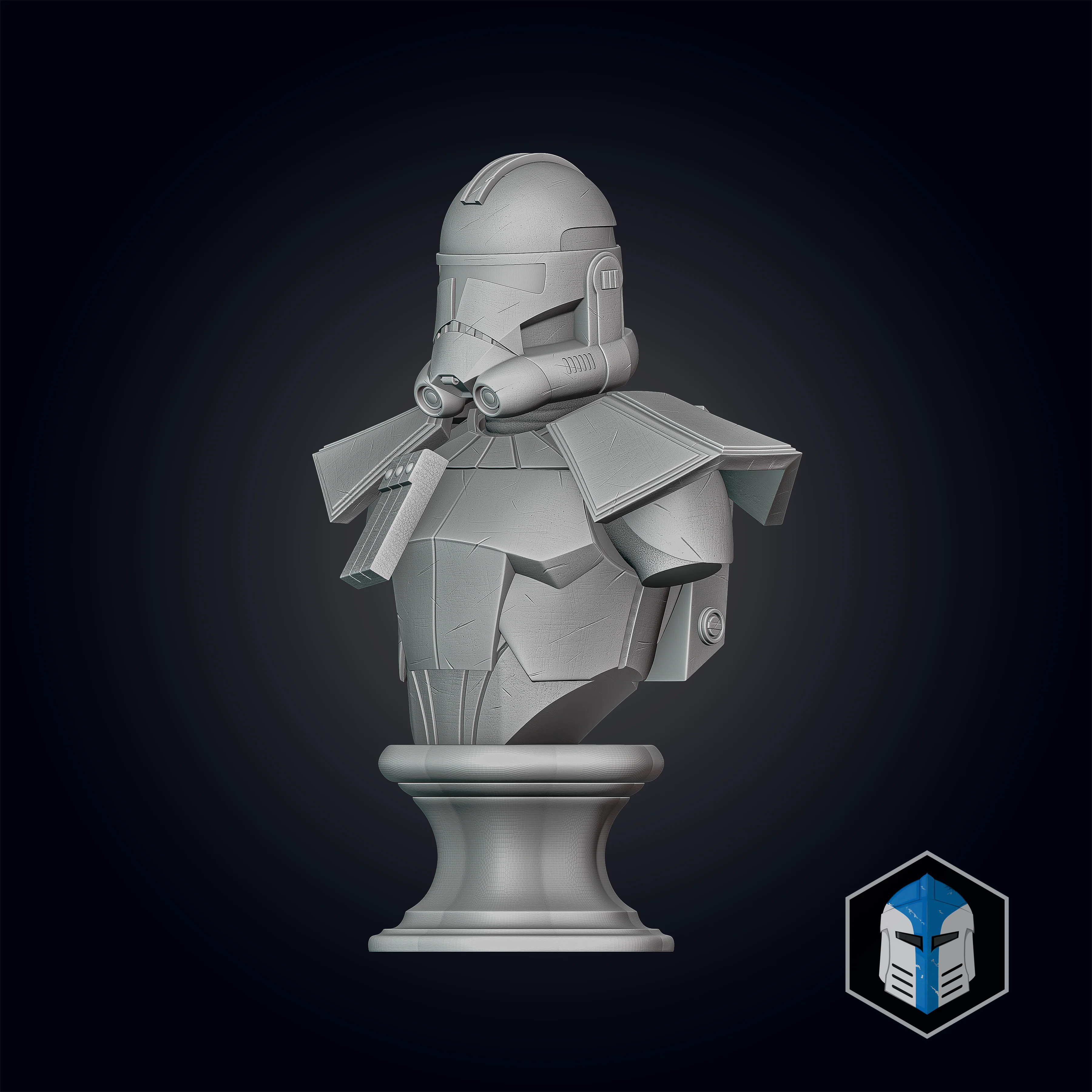 Animated ARC Trooper Bust - 3D Print Files - Image 8