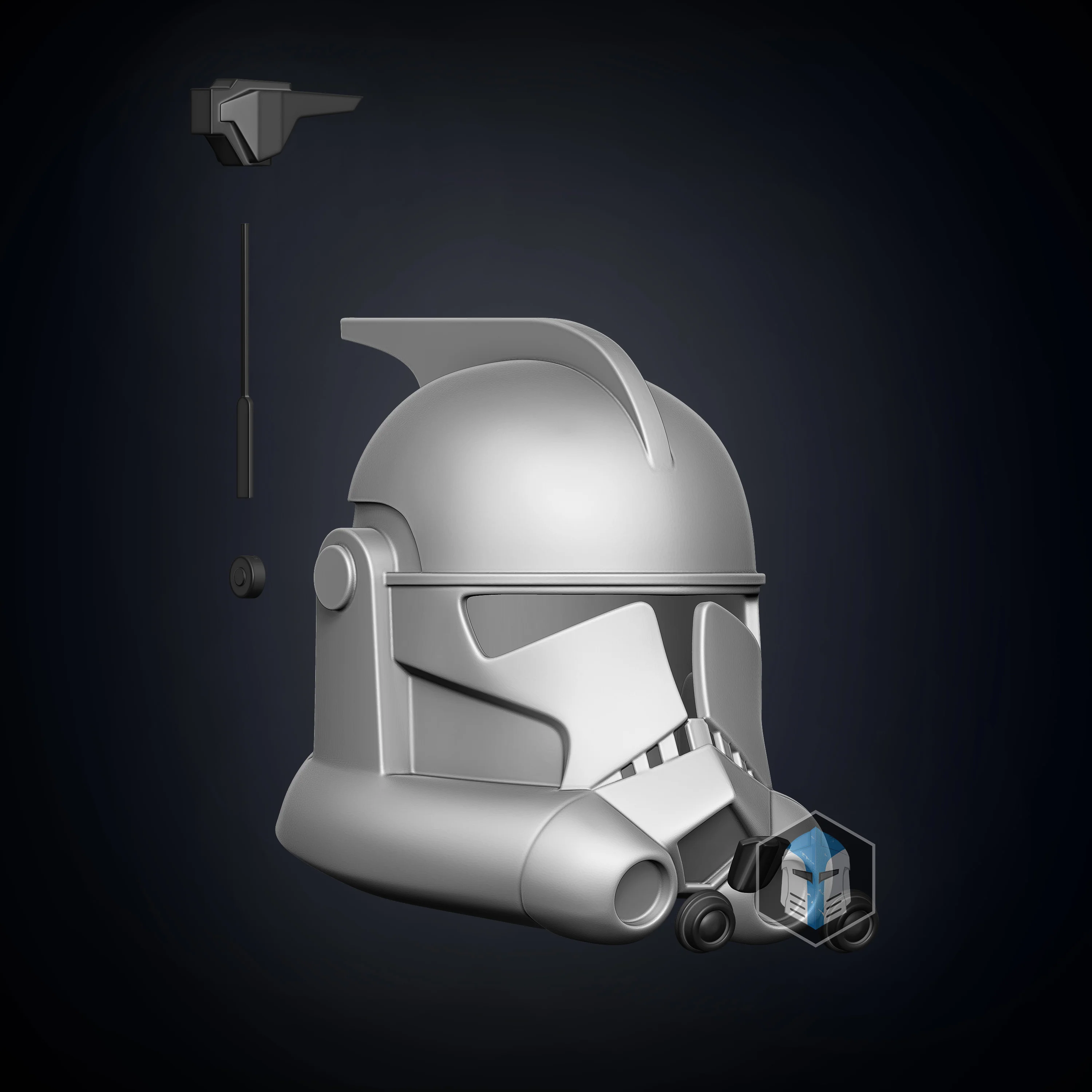 Animated ARC Trooper Helmet - 3D Print Files - Image 4