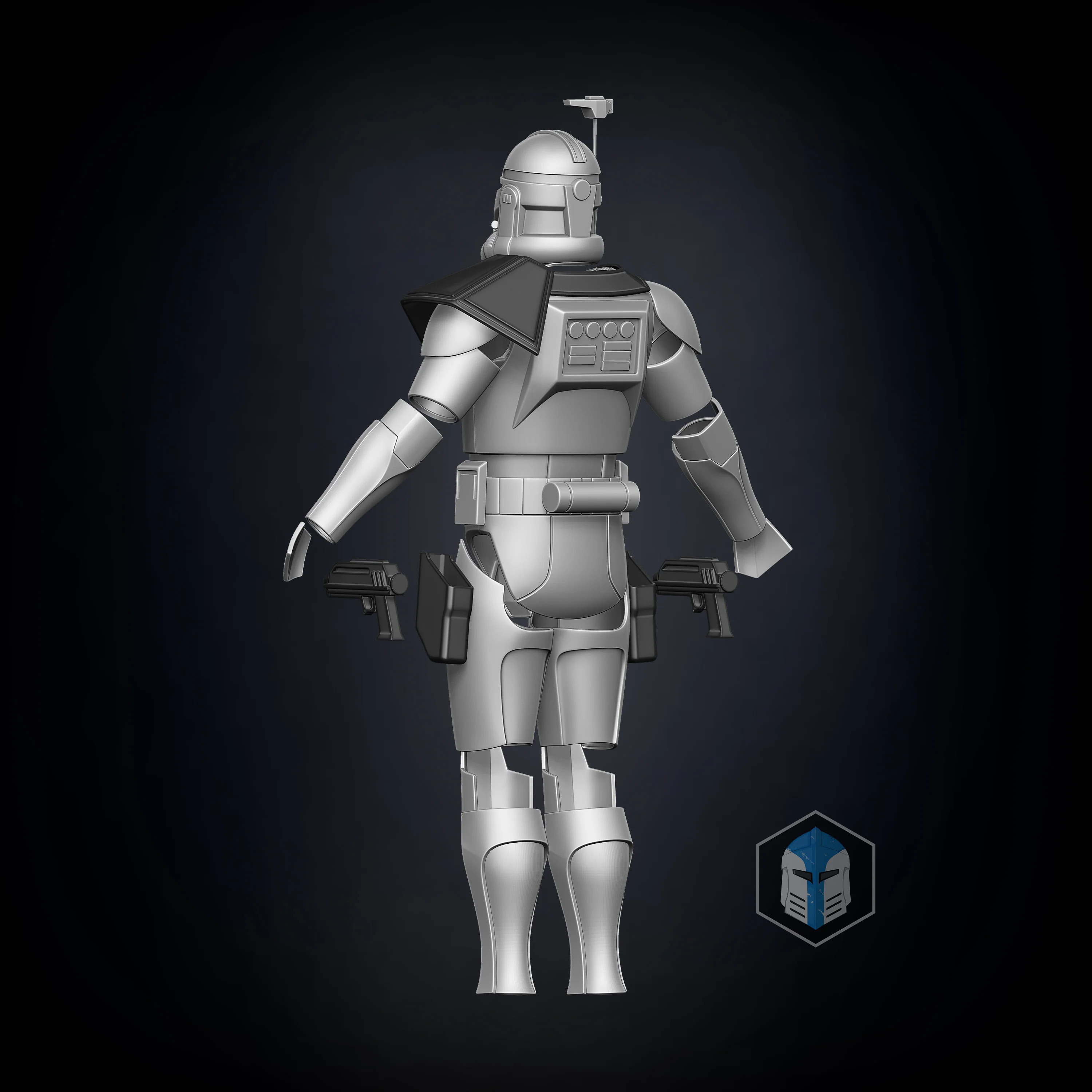 Animated Captain Rex Armor Accessories - 3D Print Files - Image 5