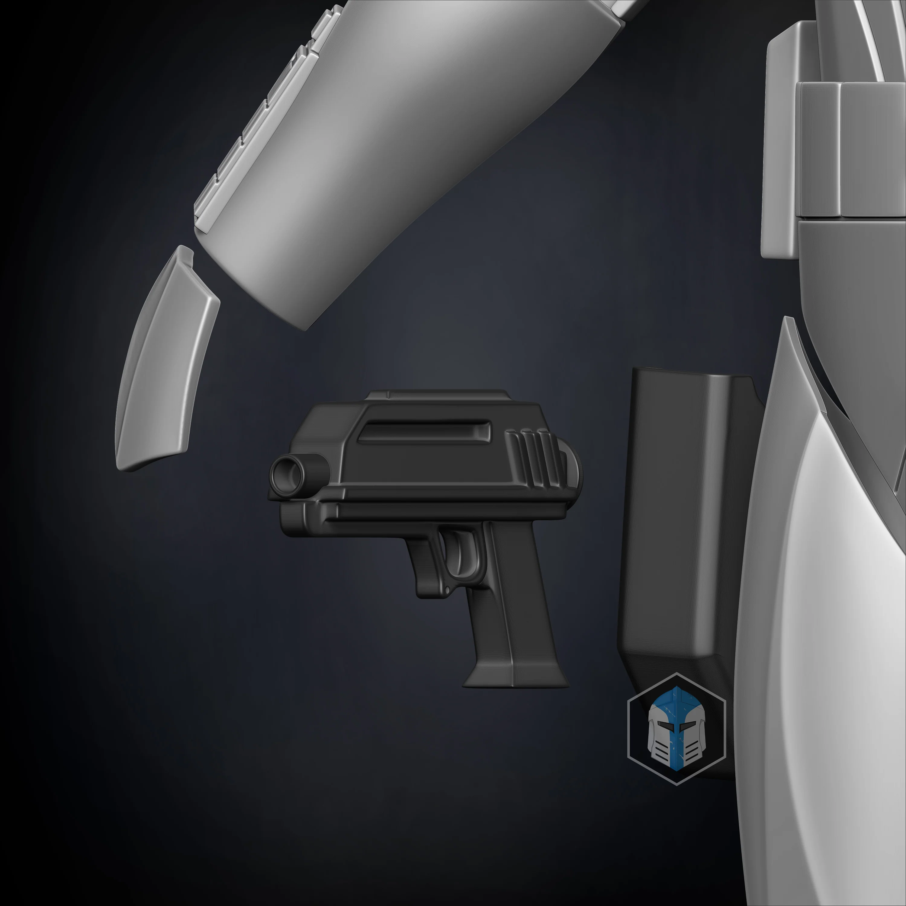 Animated Captain Rex Armor Accessories - 3D Print Files - Image 6