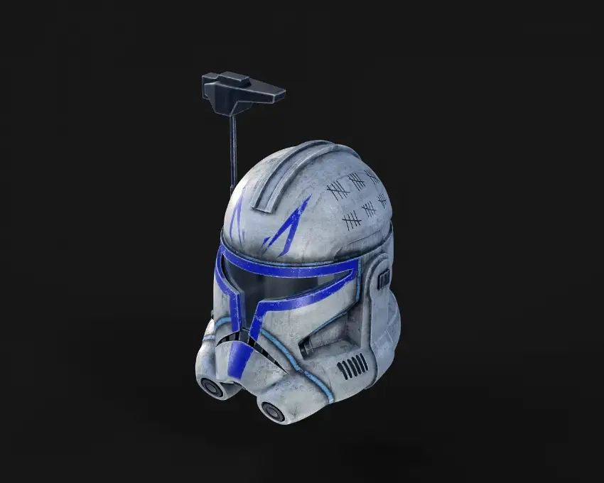 Animated Captain Rex Helmet - 3D Print Files - Image 3