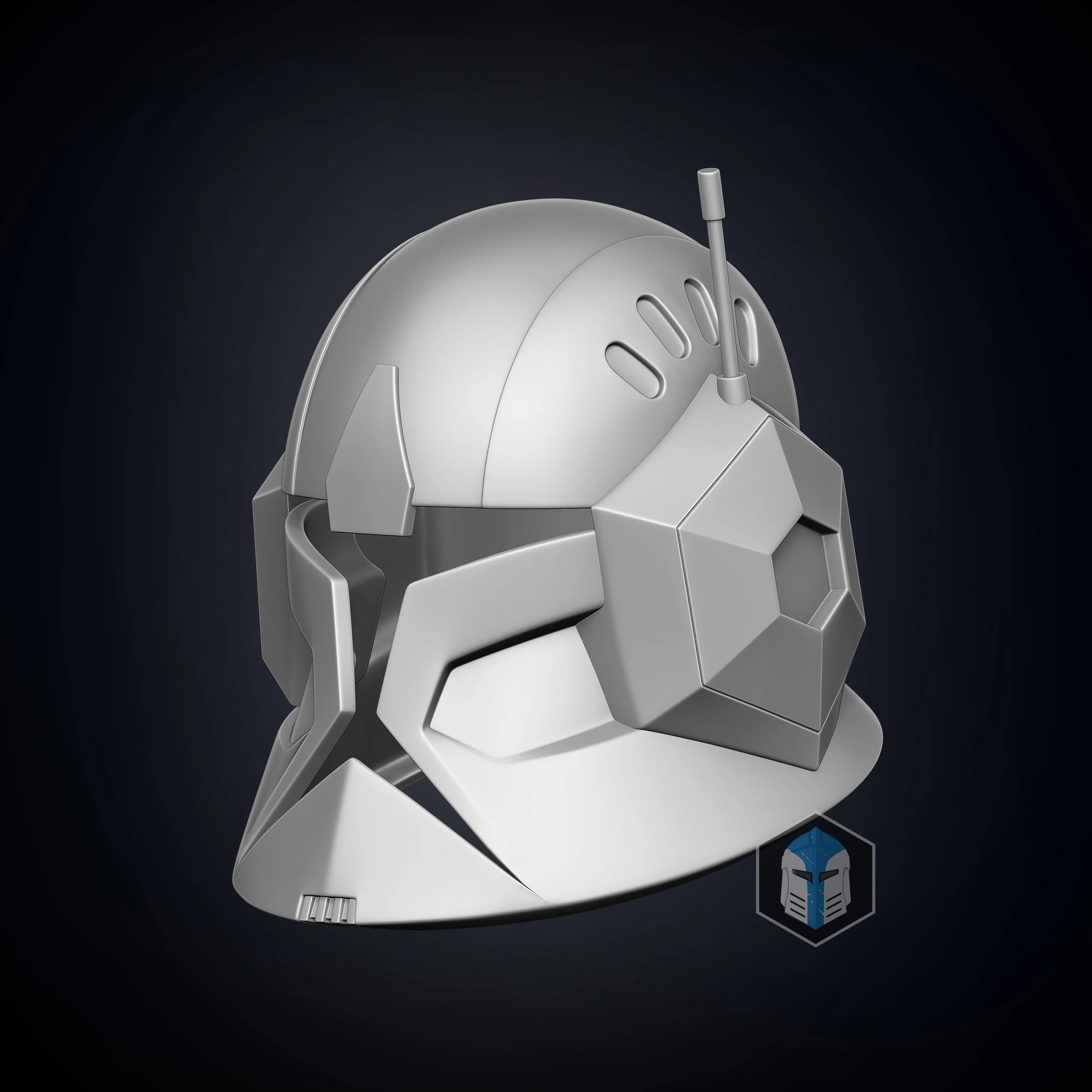 Animated Spec Ops Clone Trooper Helmet - 3D Print Files - Image 3