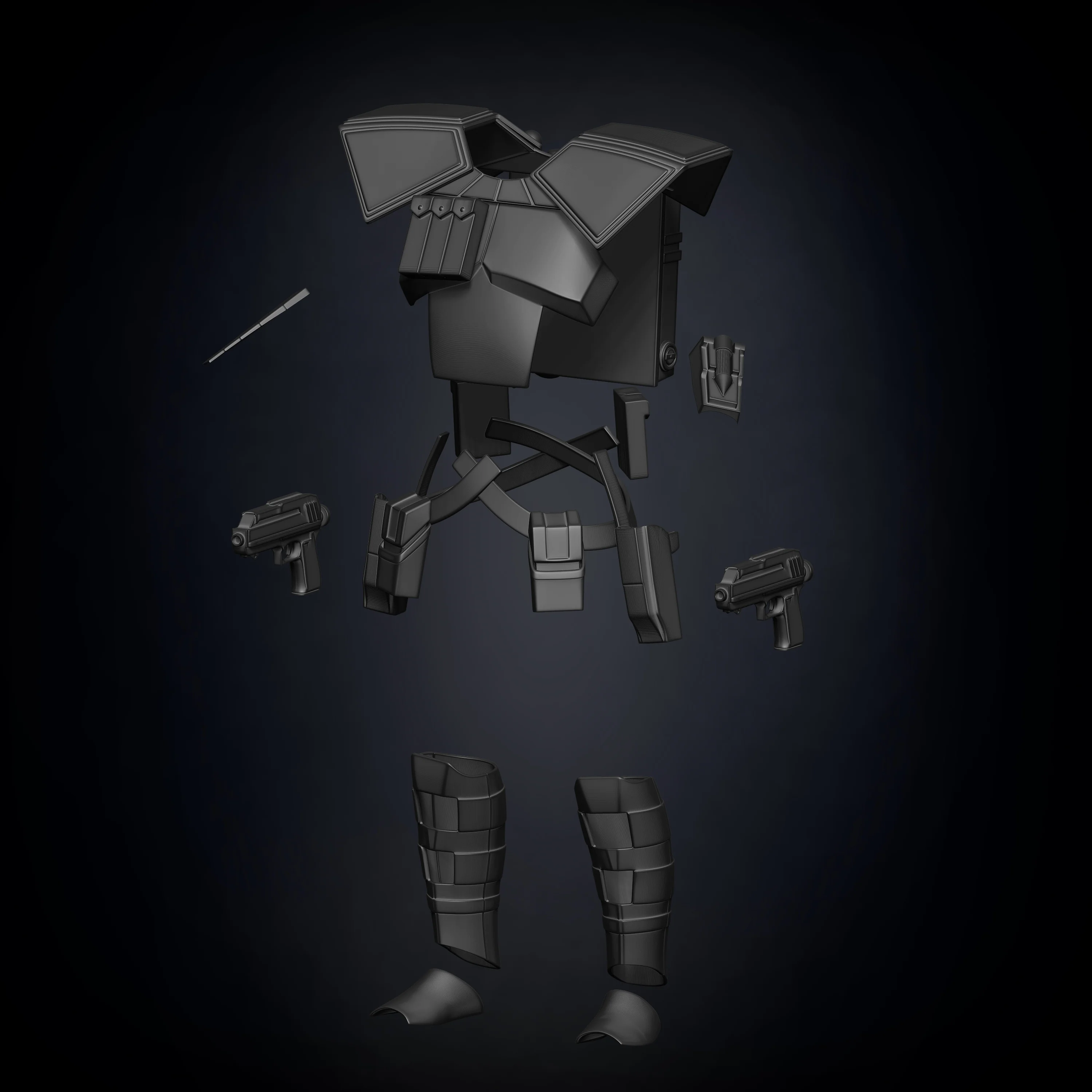 ARC Clone Trooper Armor Accessories - 3D Print Files - Image 12