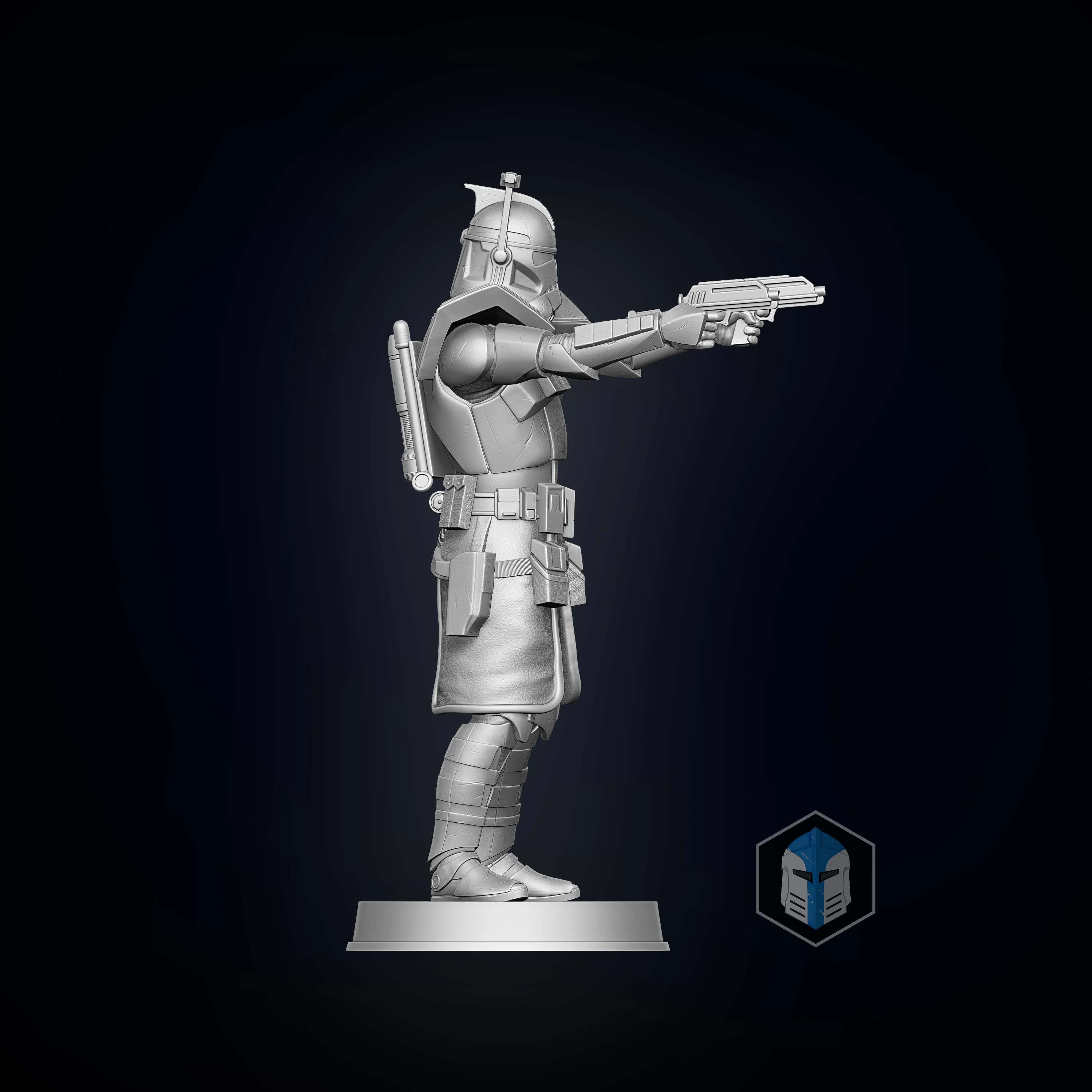 ARC Trooper Figurine - Pose 2 - 3D Print Files - Image 5