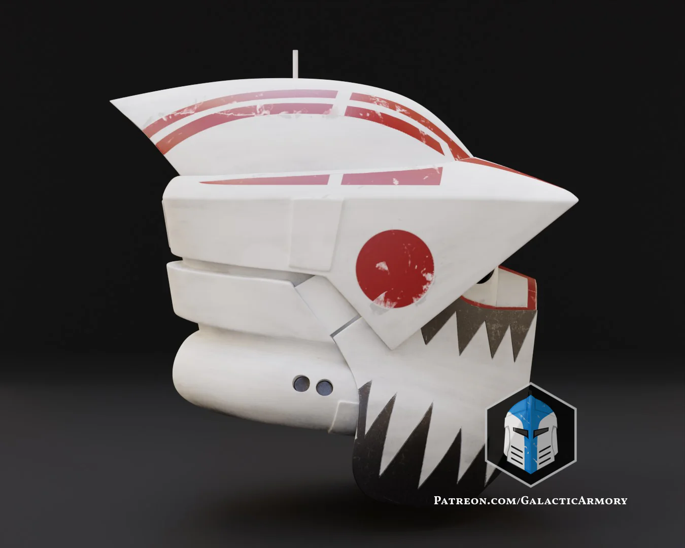ARF Clone Trooper Helmet - 3D Print Files - Image 11