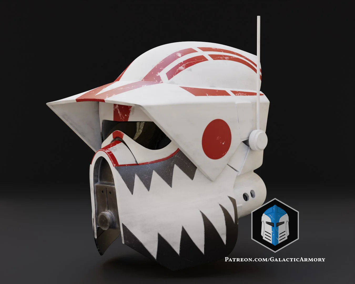 ARF Clone Trooper Helmet - 3D Print Files - Image 3