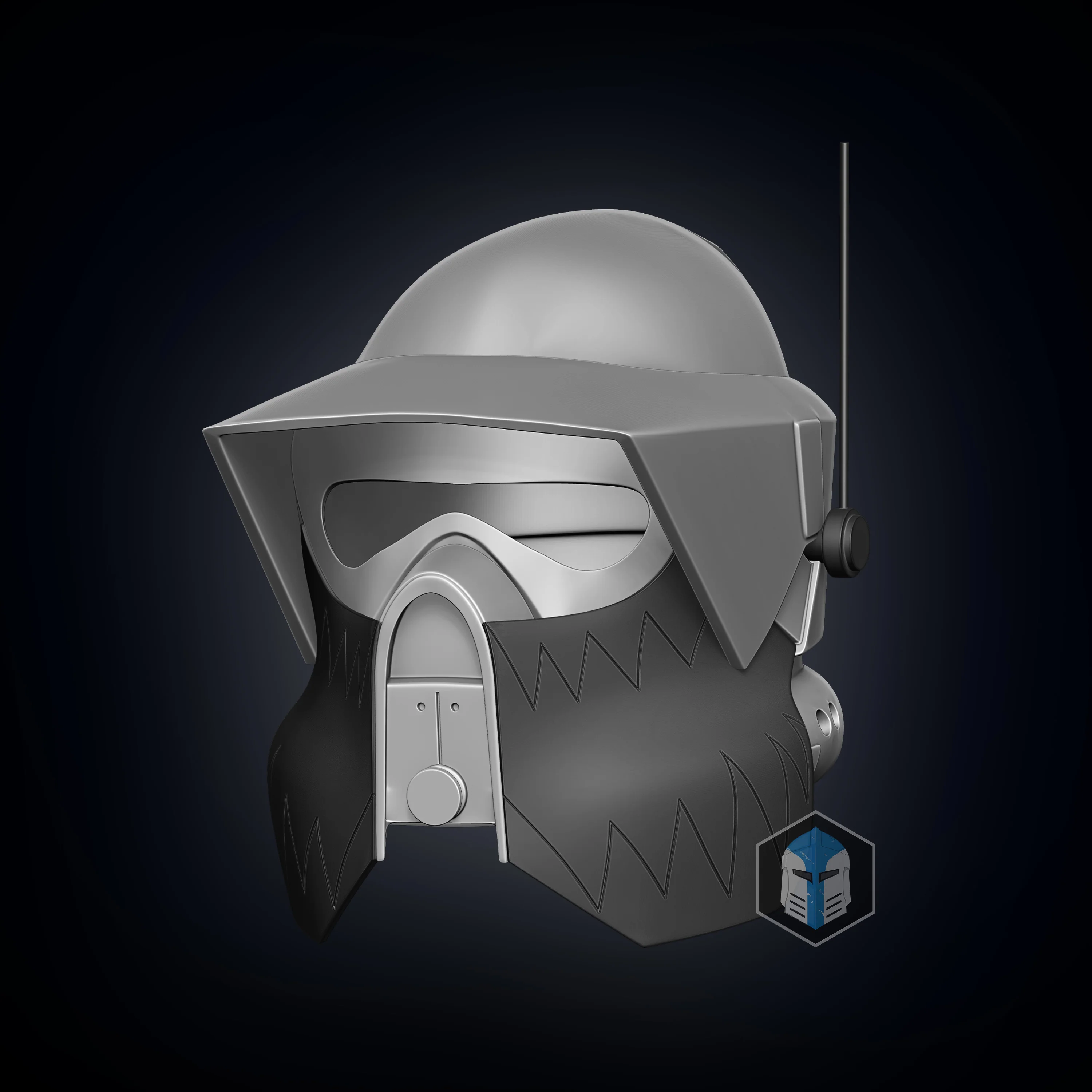 ARF Clone Trooper Helmet - 3D Print Files - Image 4