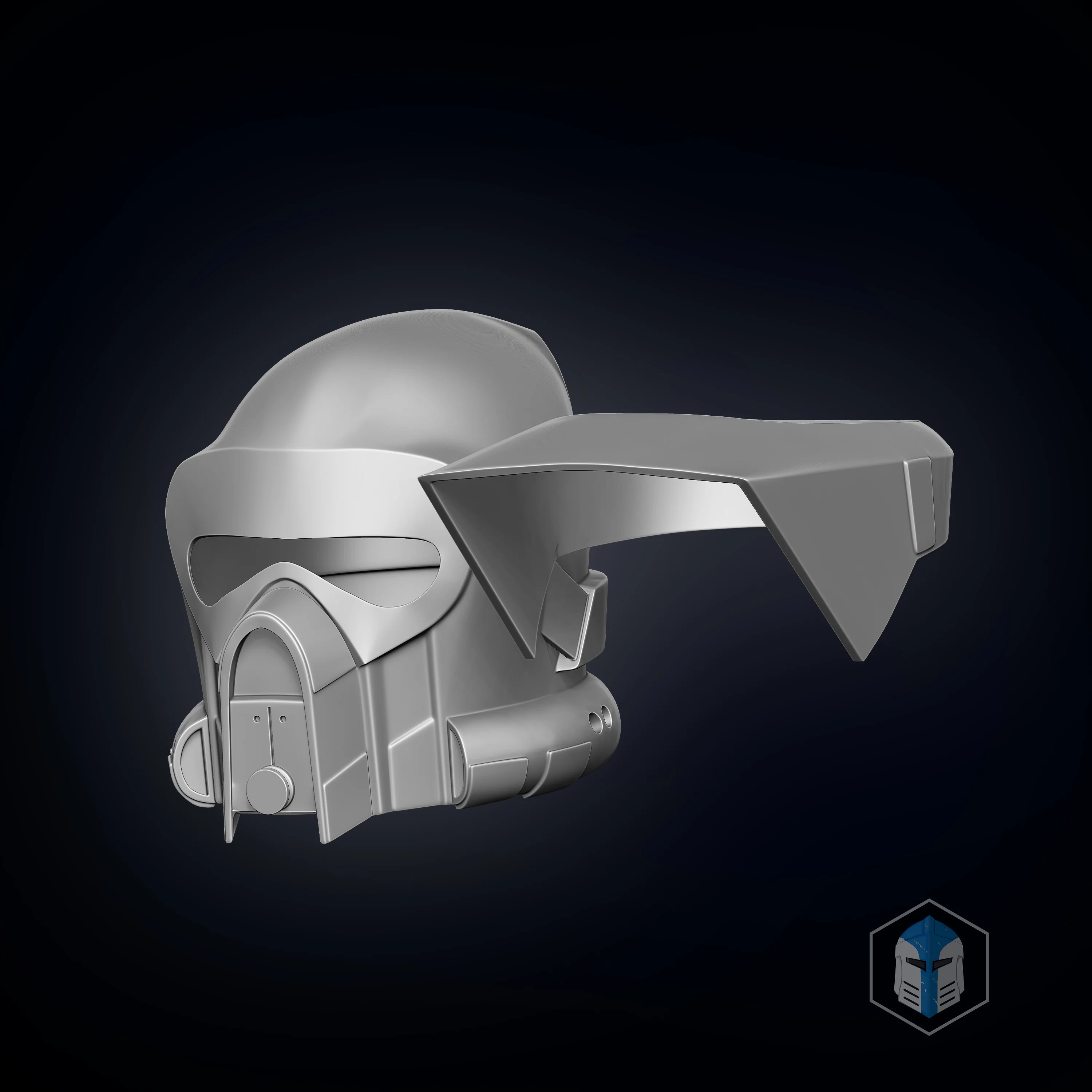 ARF Clone Trooper Helmet - 3D Print Files - Image 5
