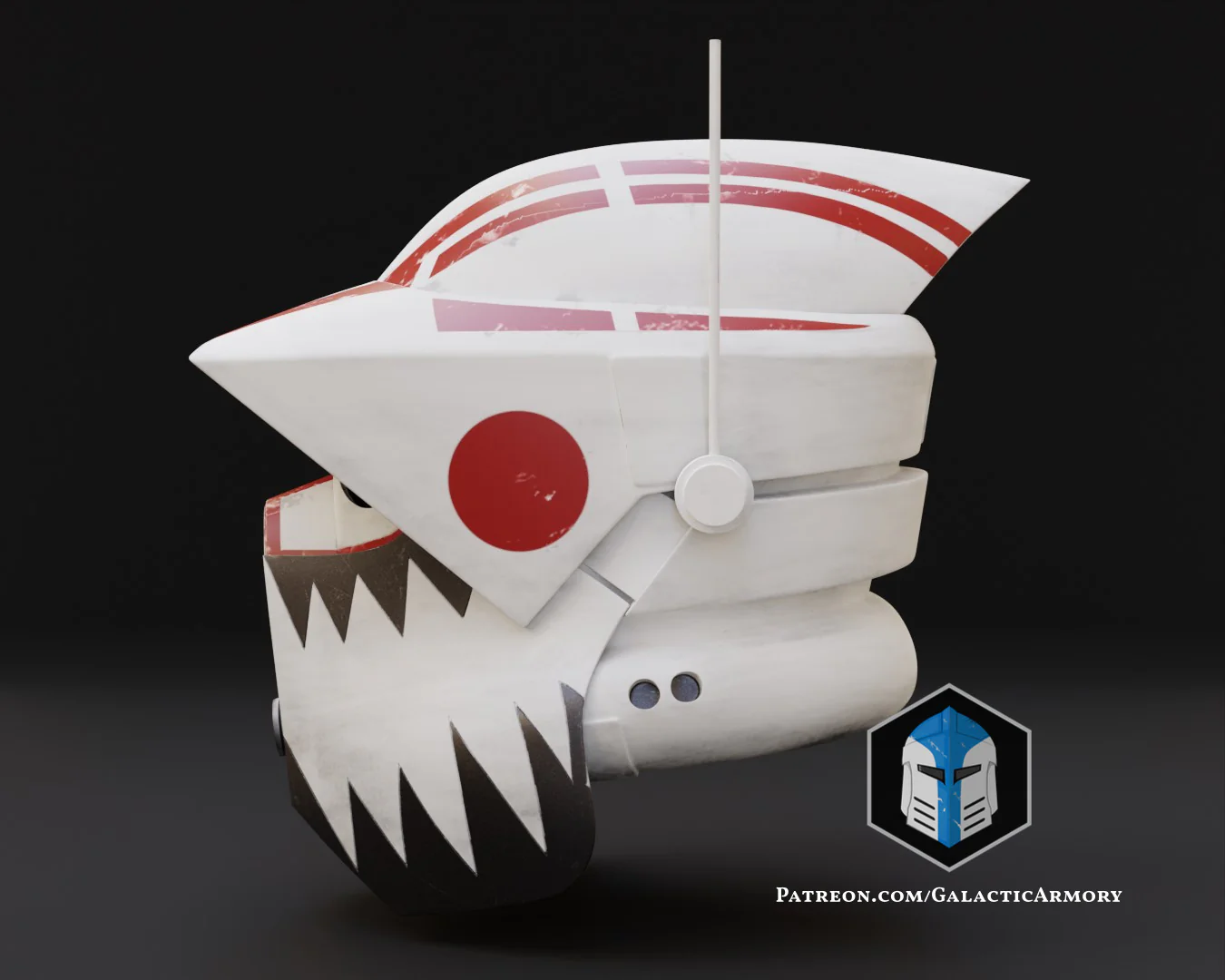 ARF Clone Trooper Helmet - 3D Print Files - Image 6
