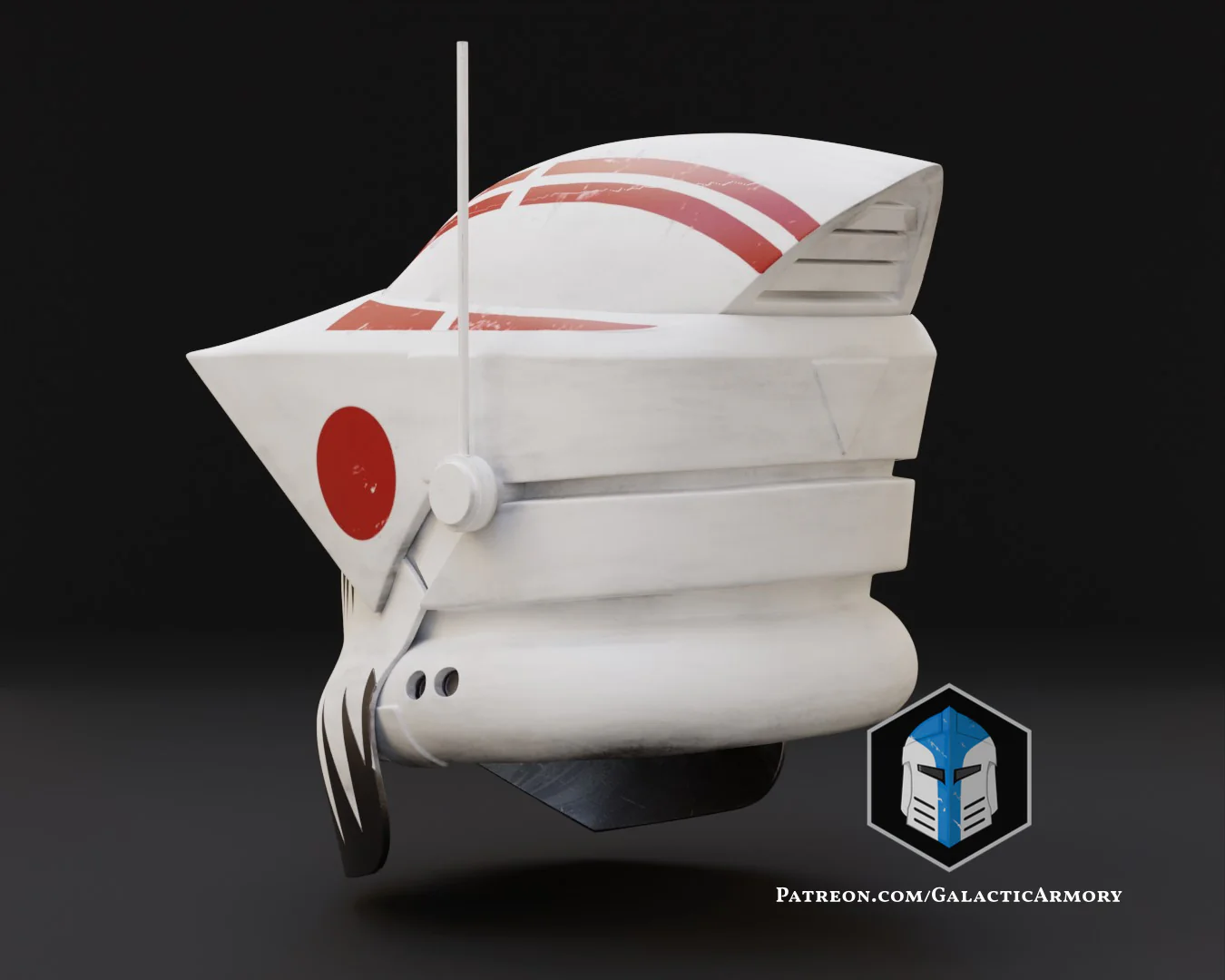 ARF Clone Trooper Helmet - 3D Print Files - Image 8