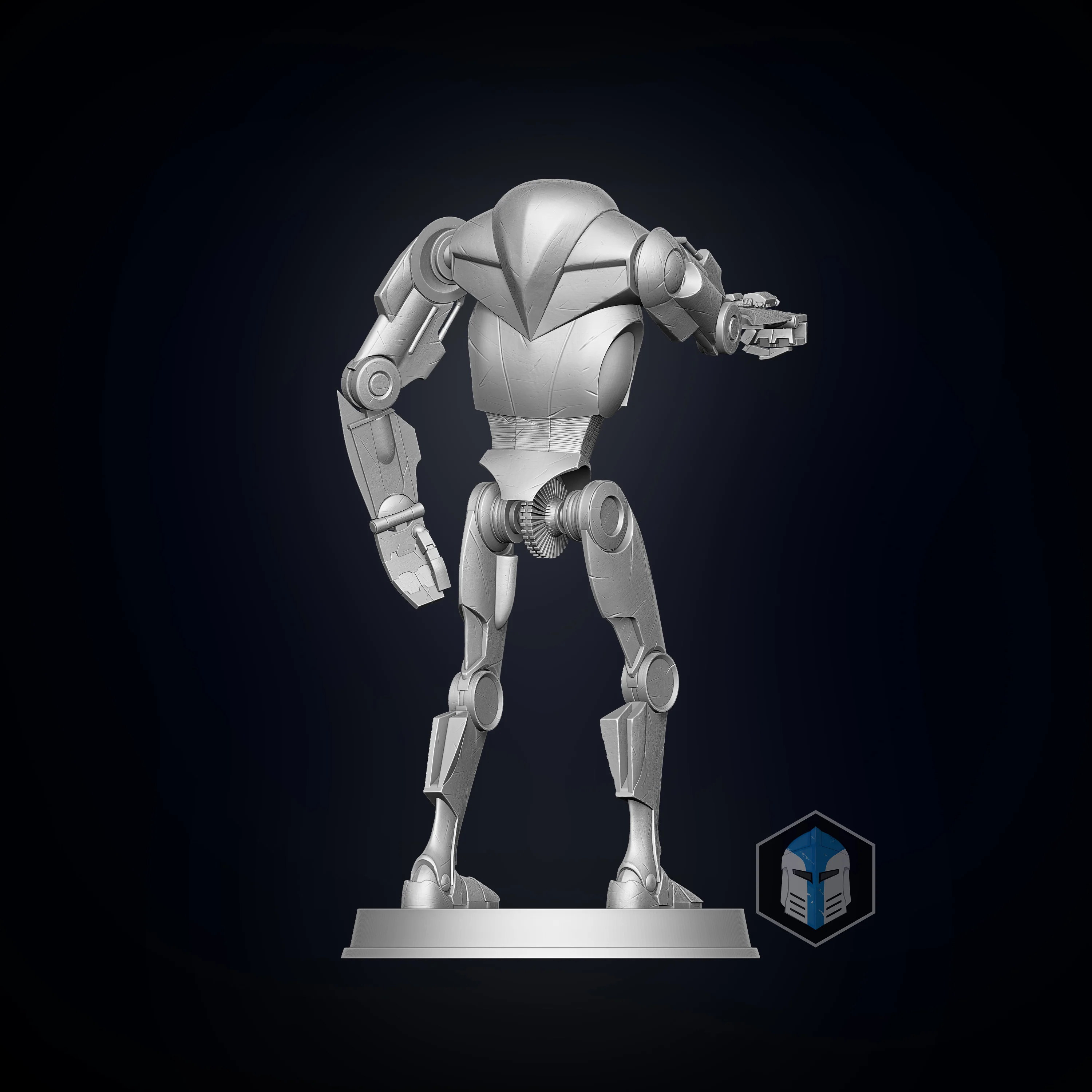 B2 Super Battle Droid - Pose 1 - 3D Print Files - Image 5