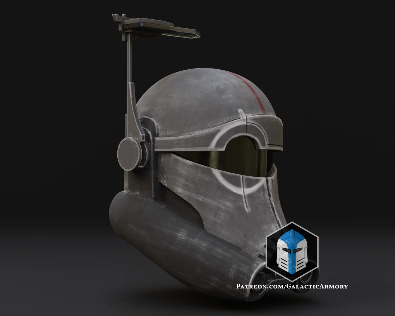 Bad Batch Crosshair Helmet - 3D Print Files - Image 10