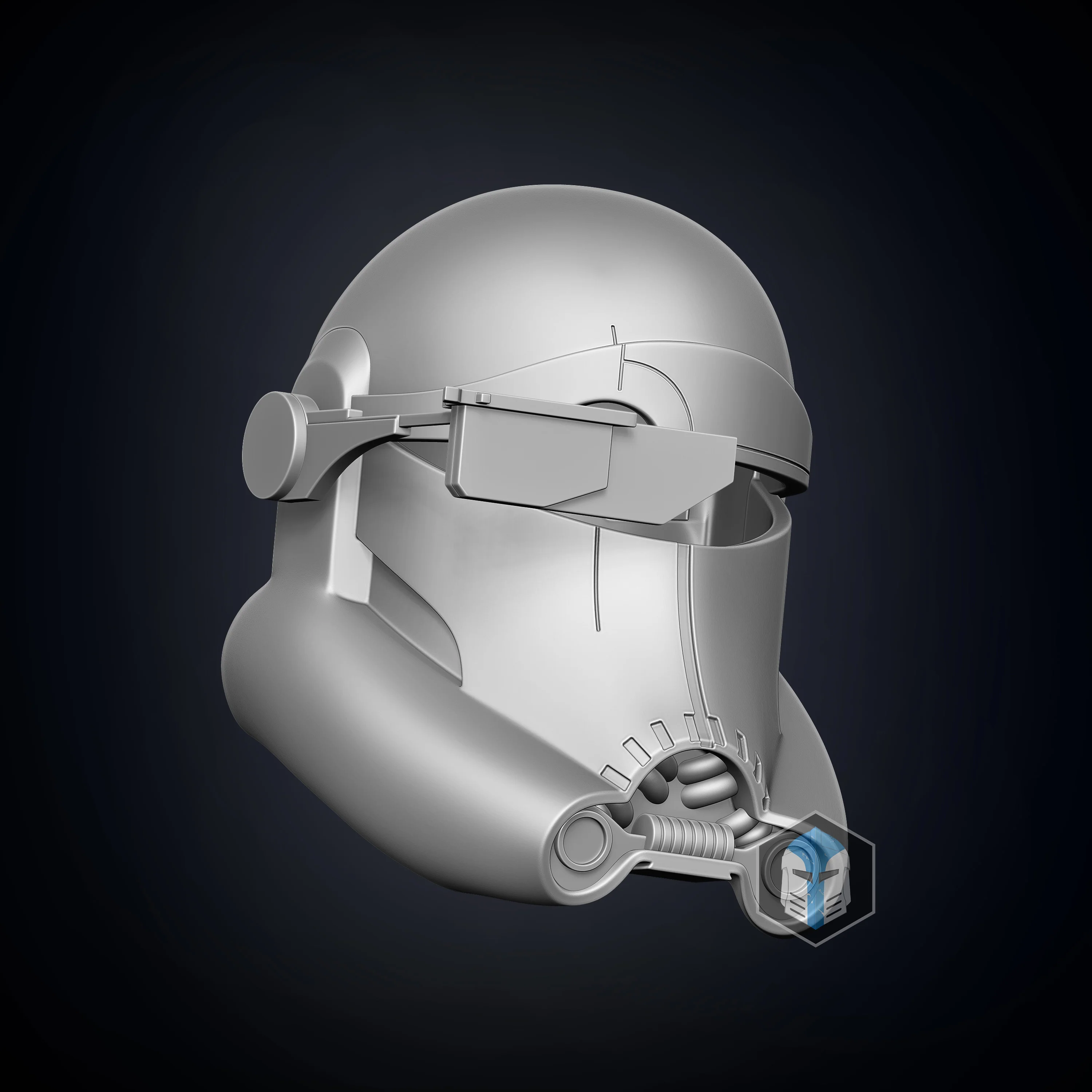 Bad Batch Crosshair Helmet - 3D Print Files - Image 12