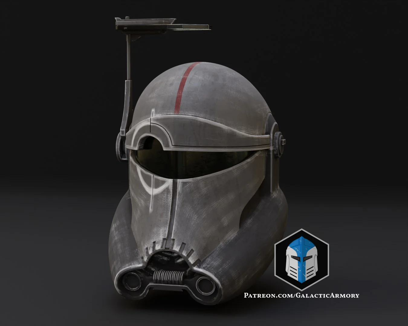 Bad Batch Crosshair Helmet - 3D Print Files - Image 3