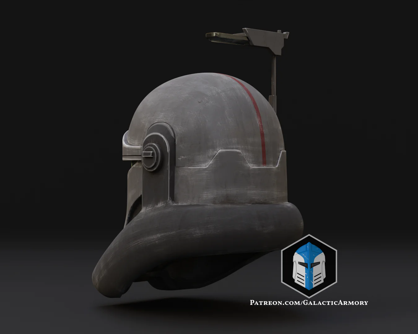 Bad Batch Crosshair Helmet - 3D Print Files - Image 6