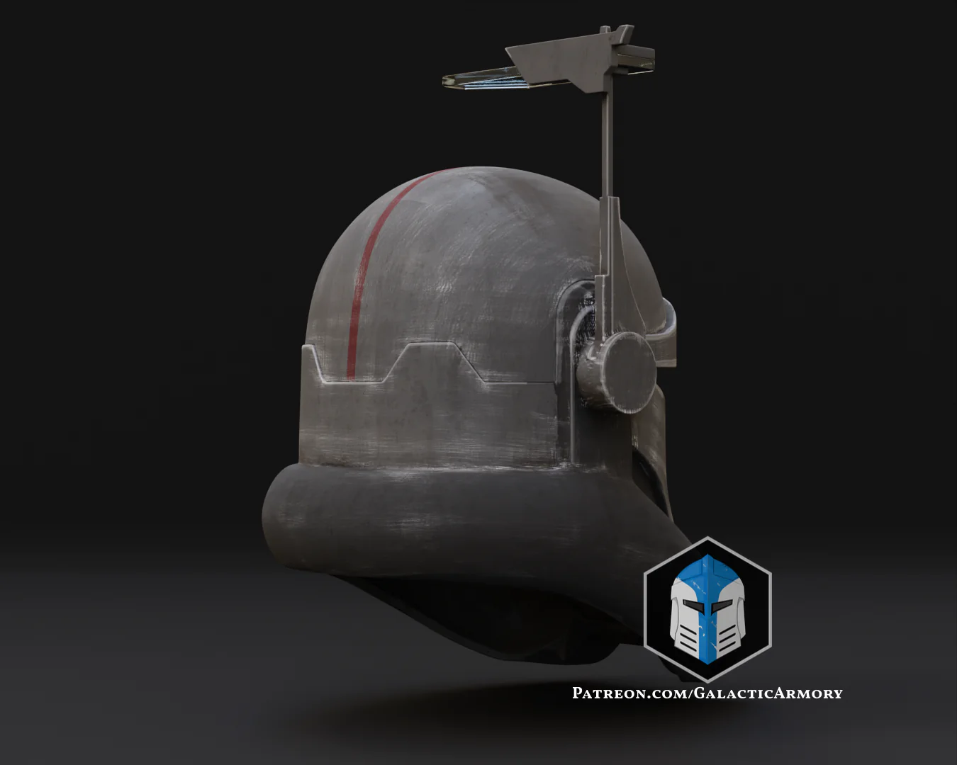 Bad Batch Crosshair Helmet - 3D Print Files - Image 8