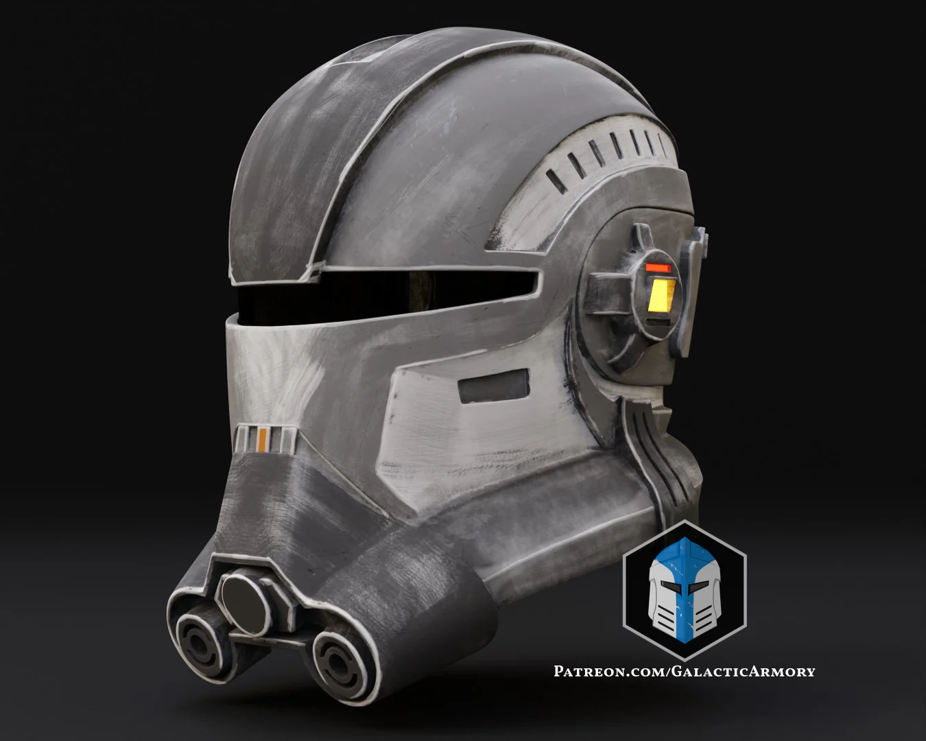 Bad Batch Echo Helmet - 3D Print Files - Image 4