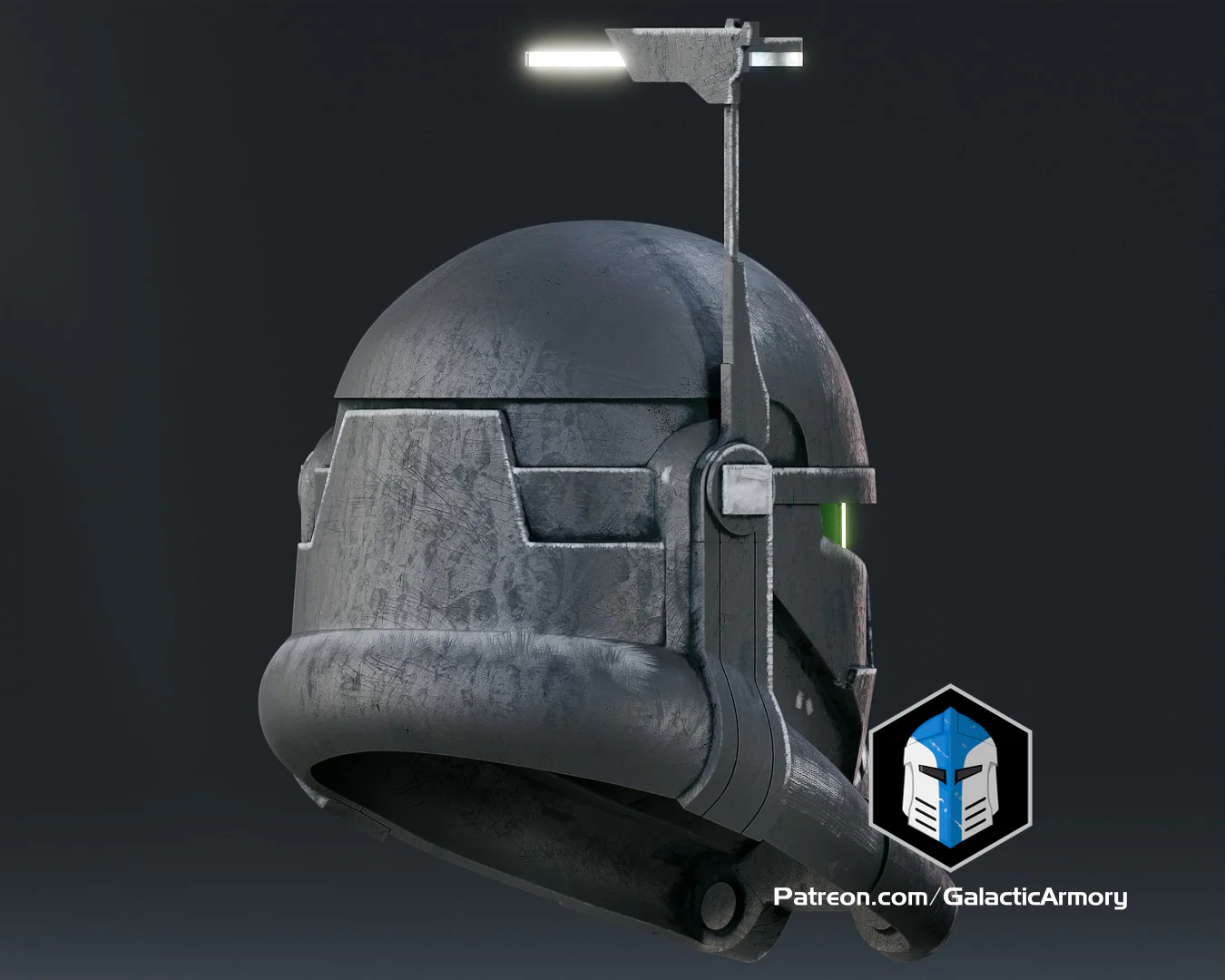 Bad Batch Imperial Crosshair Helmet - 3D Print Files - Image 10