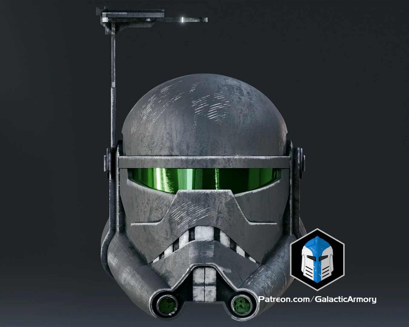 Bad Batch Imperial Crosshair Helmet - 3D Print Files - Image 4