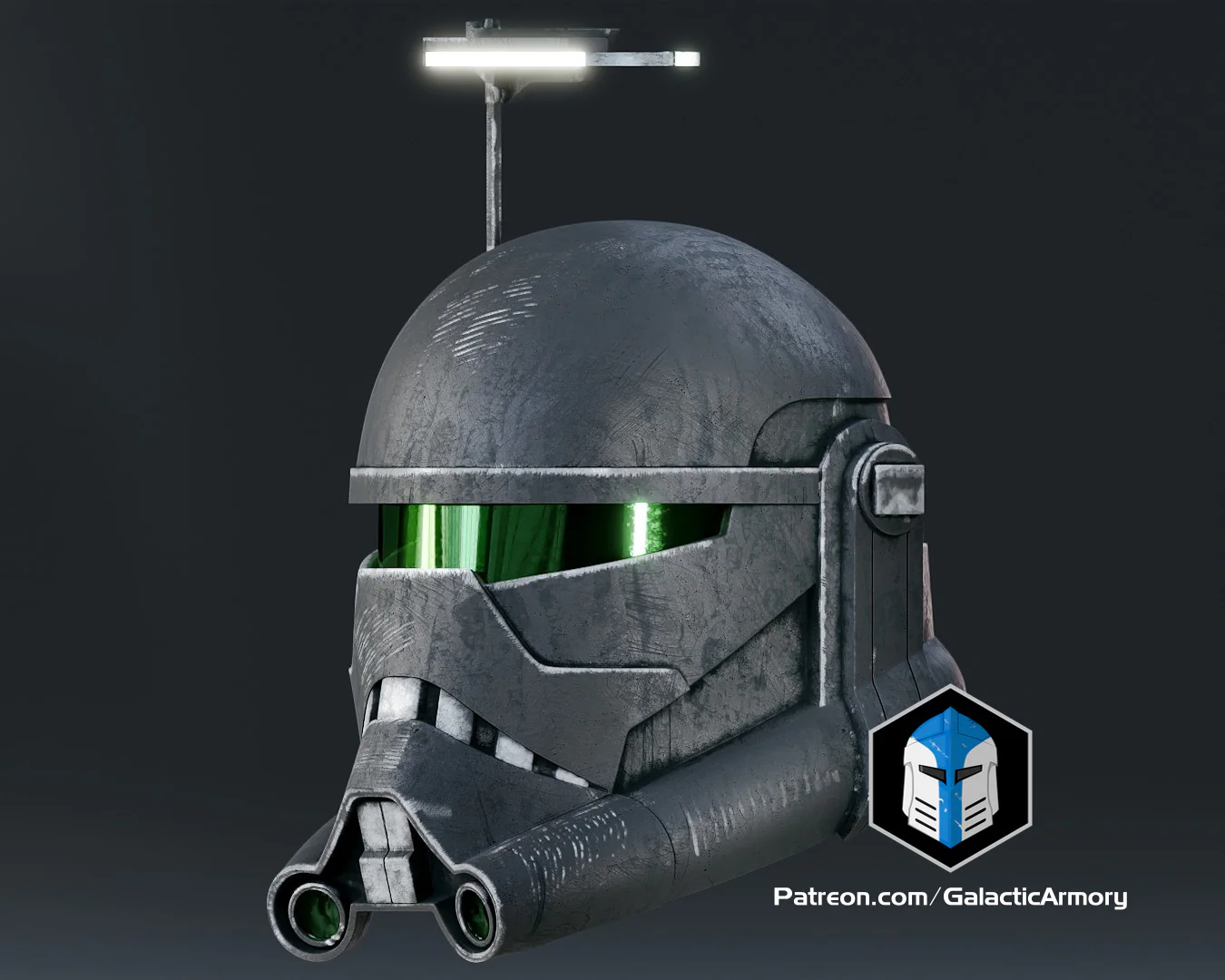 Bad Batch Imperial Crosshair Helmet - 3D Print Files - Image 6