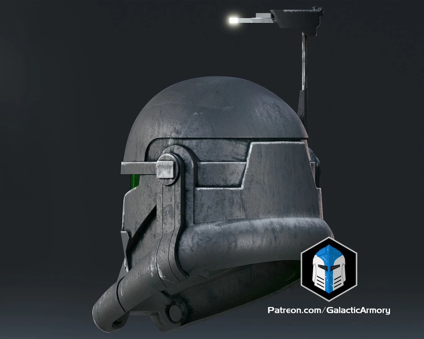 Bad Batch Imperial Crosshair Helmet - 3D Print Files - Image 8