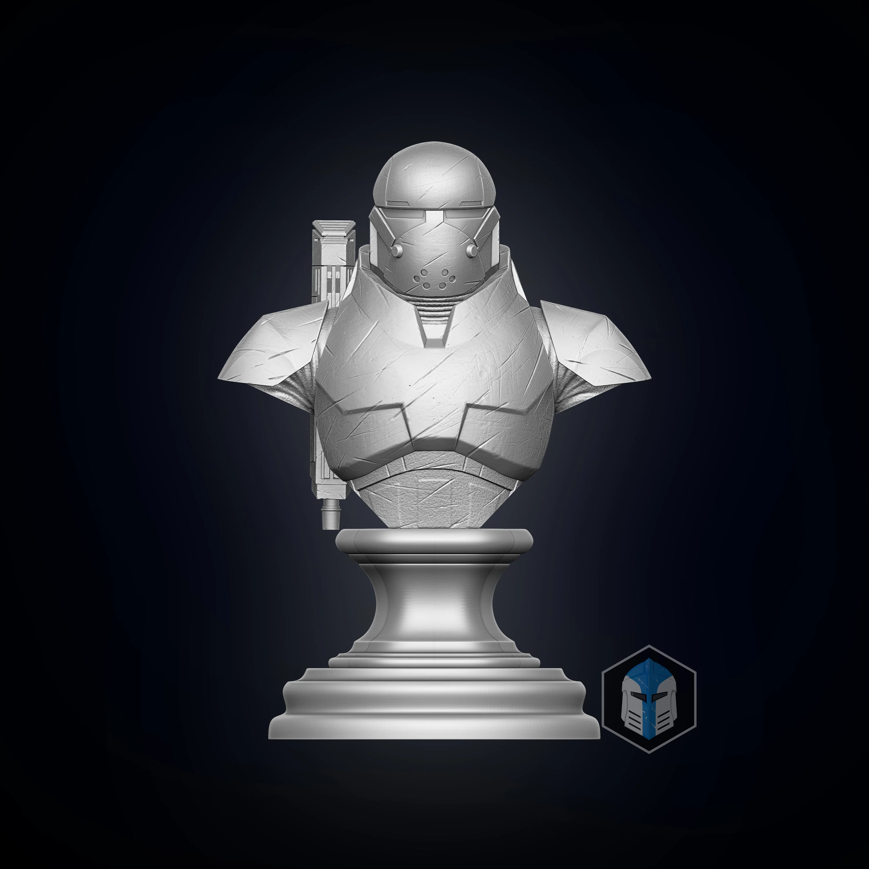 Bad Batch Wrecker Bust - 3D Print Files - Image 3